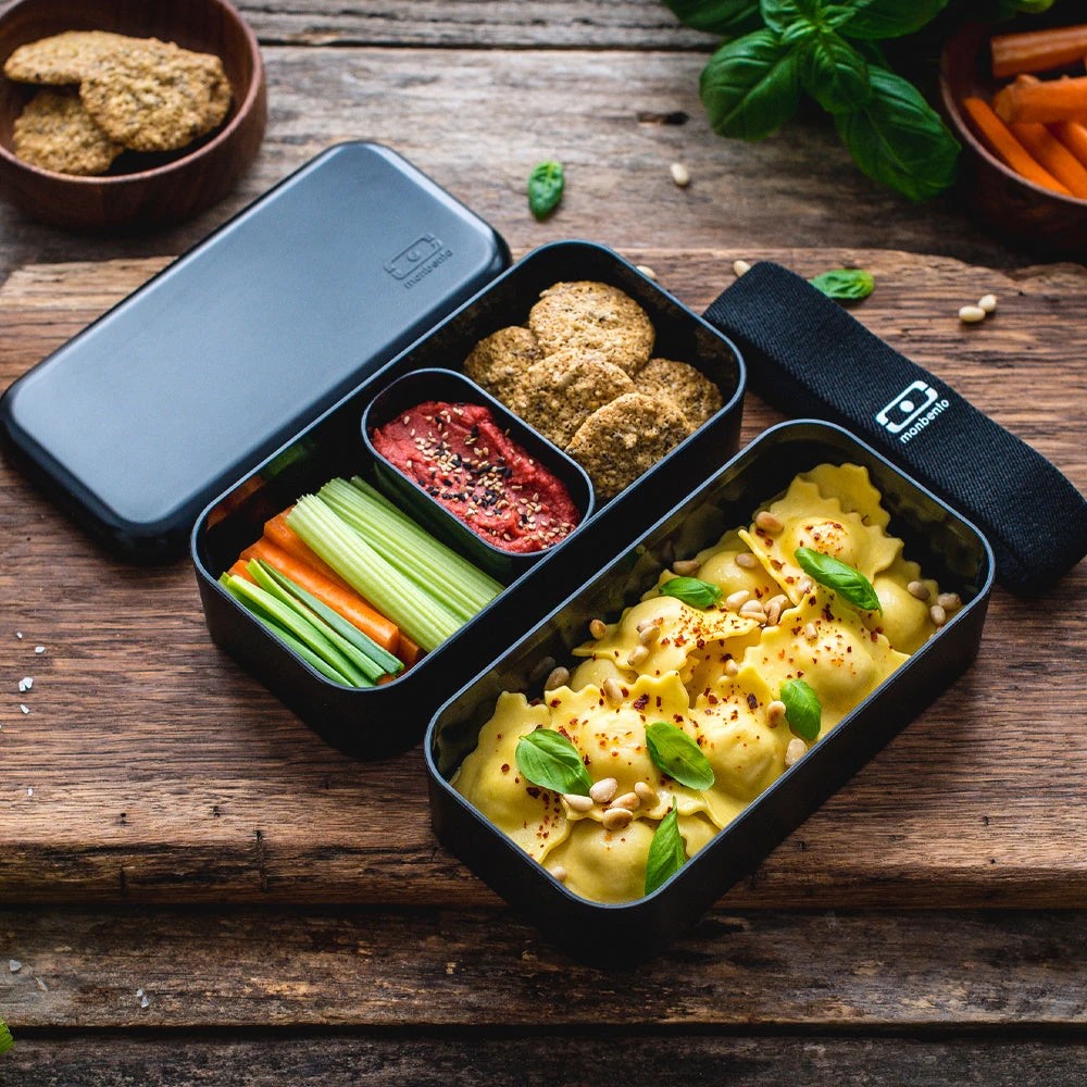 2 Monbento MB Original Bento Box – Black Onyx - Black - Black, 2 of 5