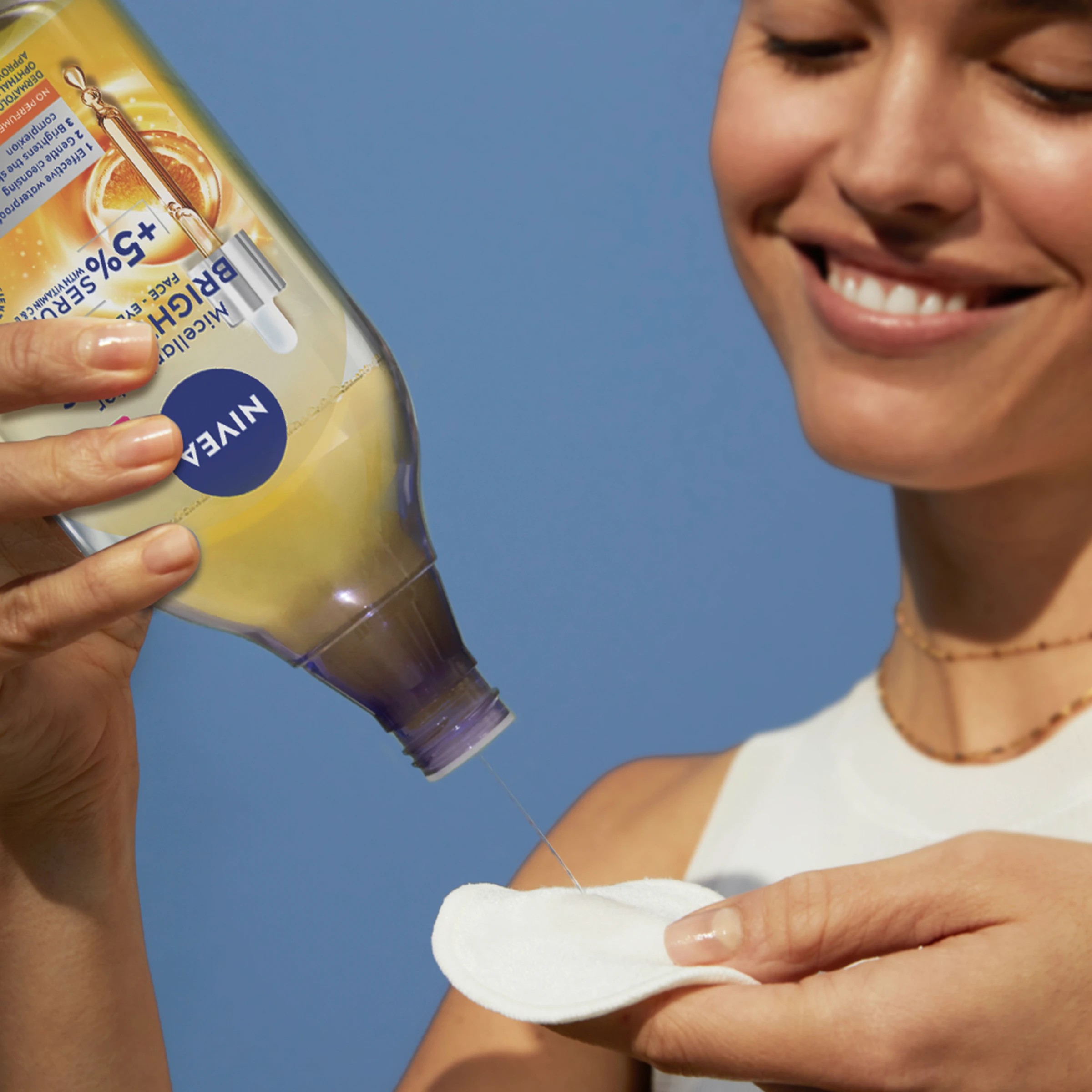 7 Nivea Brightening Micellar Water 400ml - 5% Serum with Vitamin E and C and Amino Acid Complex, 7 of 7