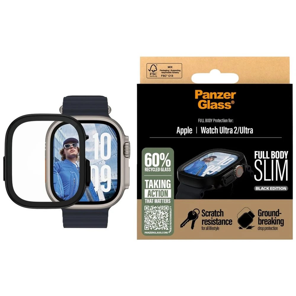 2 PanzerGlass Snappie Case Apple Watch Ultra Black, 2 of 4