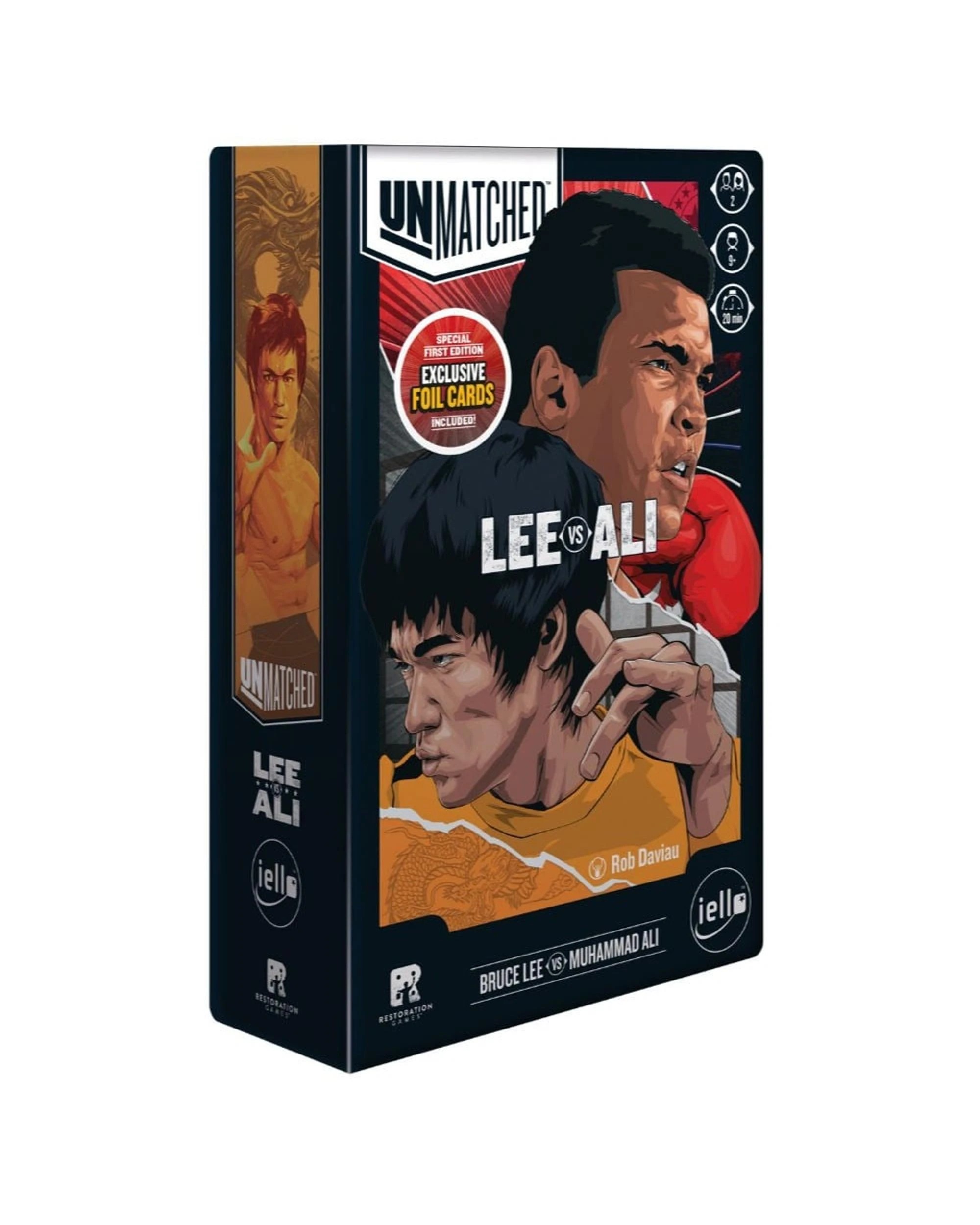 1 Unmatched Lee vs Ali Board Game, 1 of 4