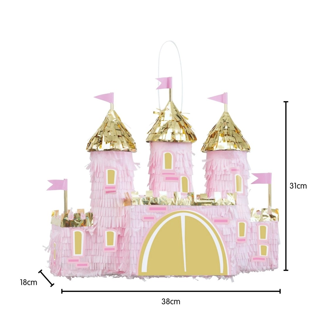 2 Meteor Princess Castle Pinata, 2 of 2