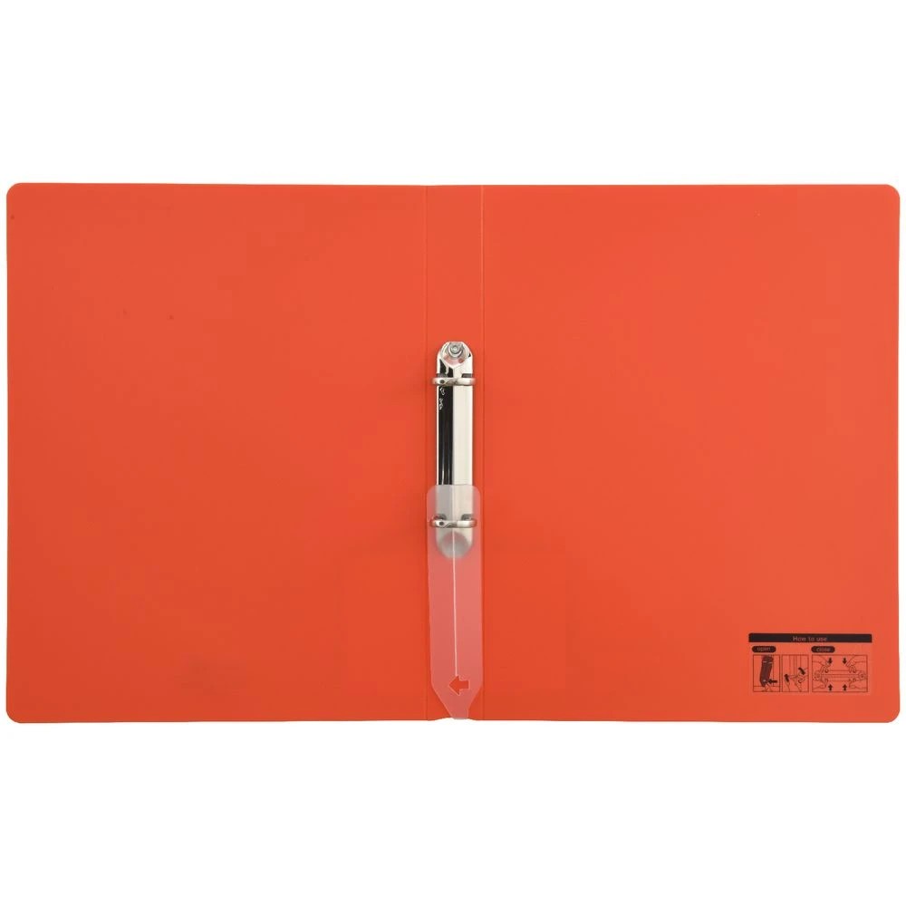 3 Aqua Drops A4 Twist Binder 2-O 18mm Vivid Red, 3 of 4