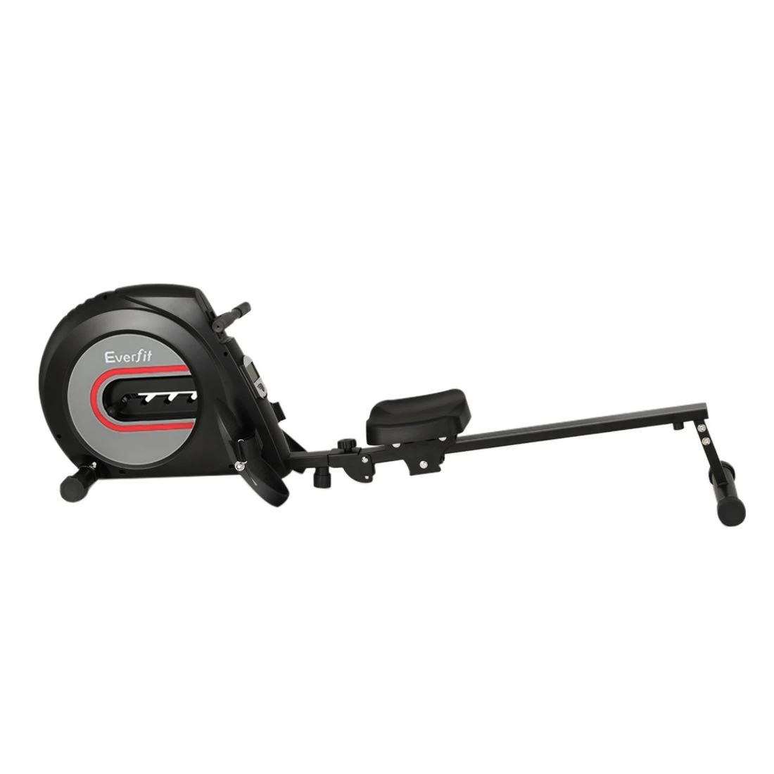 3 Everfit Rowing Machine Rower Elastic Rope Resistance Fitness Home Cardio - Black, 3 of 6