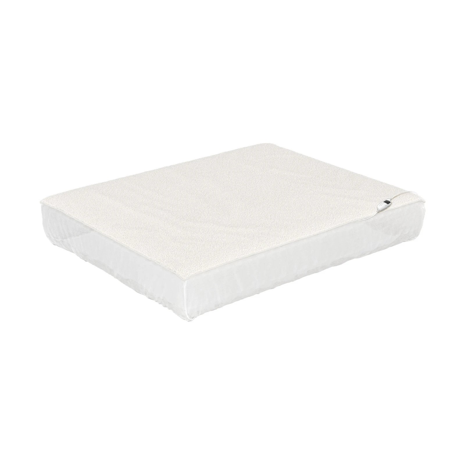 10 Bedra Bedding Electric Blanket Fully Fitted Fleece Heated Winter Underlay King Single - King Single Bed - White, 10 of 10
