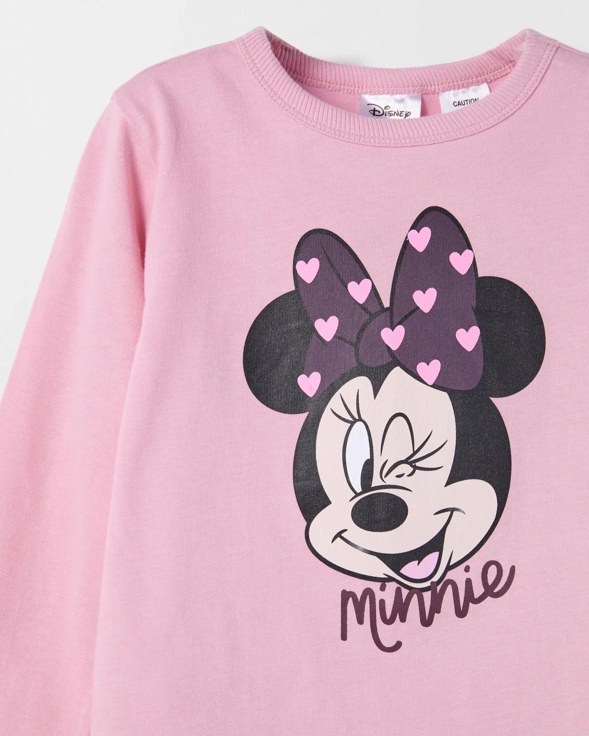 4 Disney Minnie Australian Cotton 2 Pack Younger Girls Pyjama Set MINNIE, 4 of 6