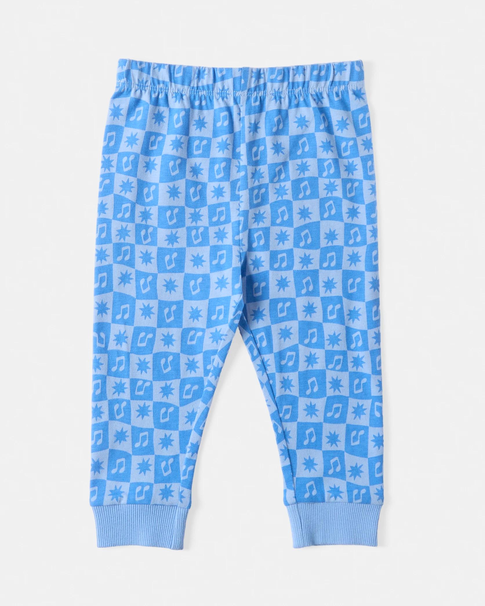4 Wiggles License Long Sleeve Pyjama Set Blu Wiggle, 4 of 6