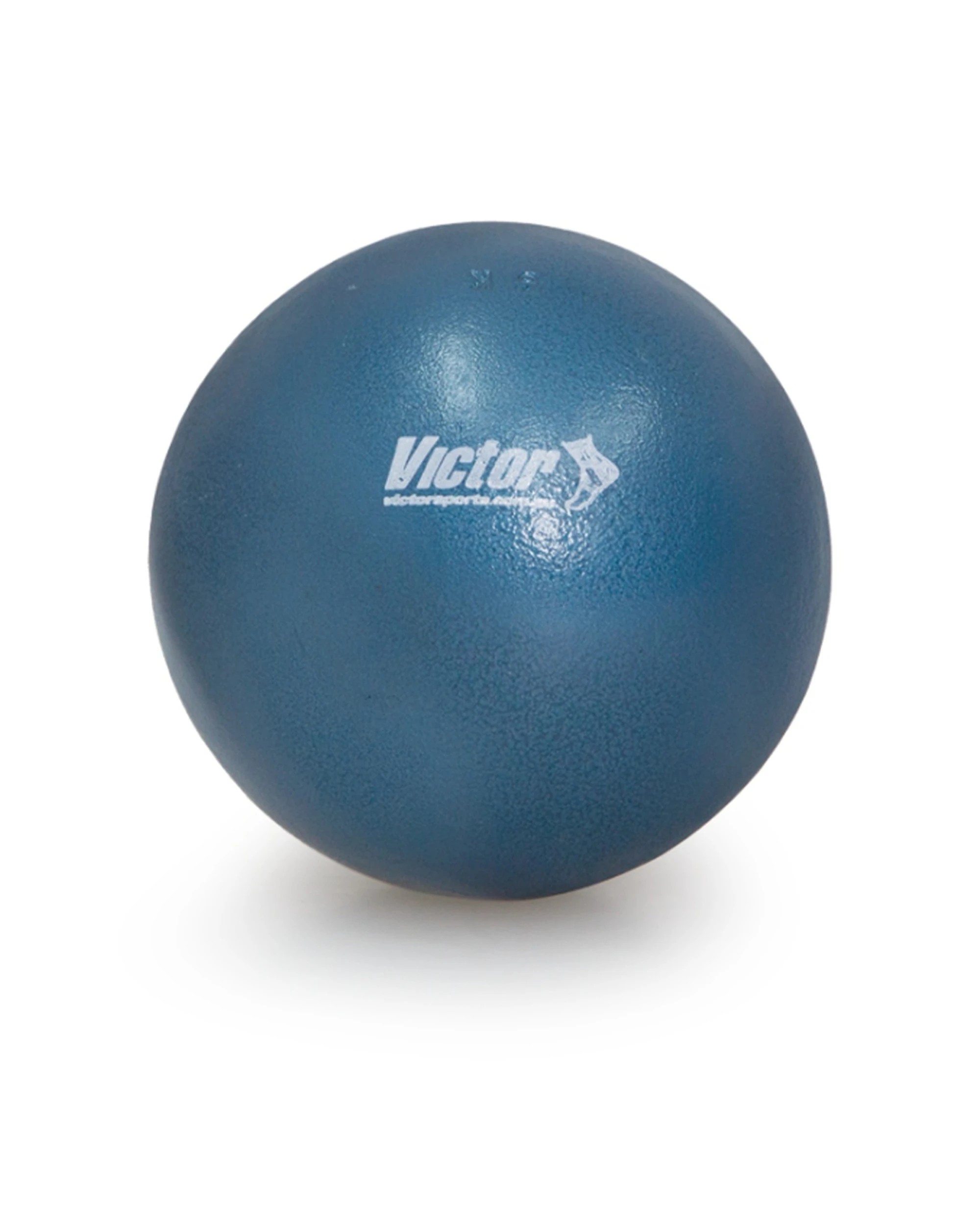 1 Victor Sports Shot Put Cast Iron Unturned Training Weight 6kg - Blue, 1 of 1