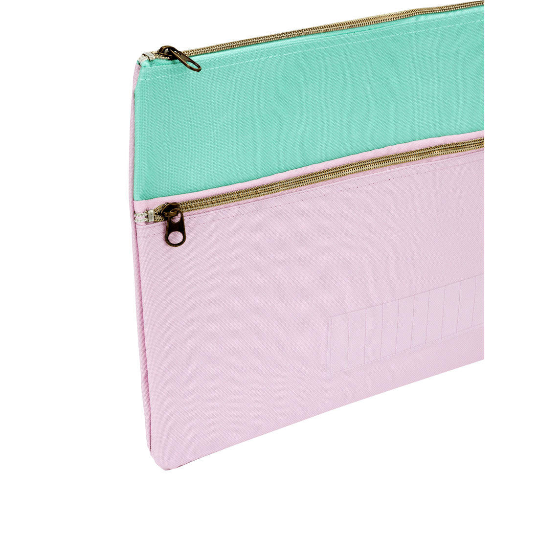 3 Pencil Case with Letters - Mint/Lilac, 3 of 7