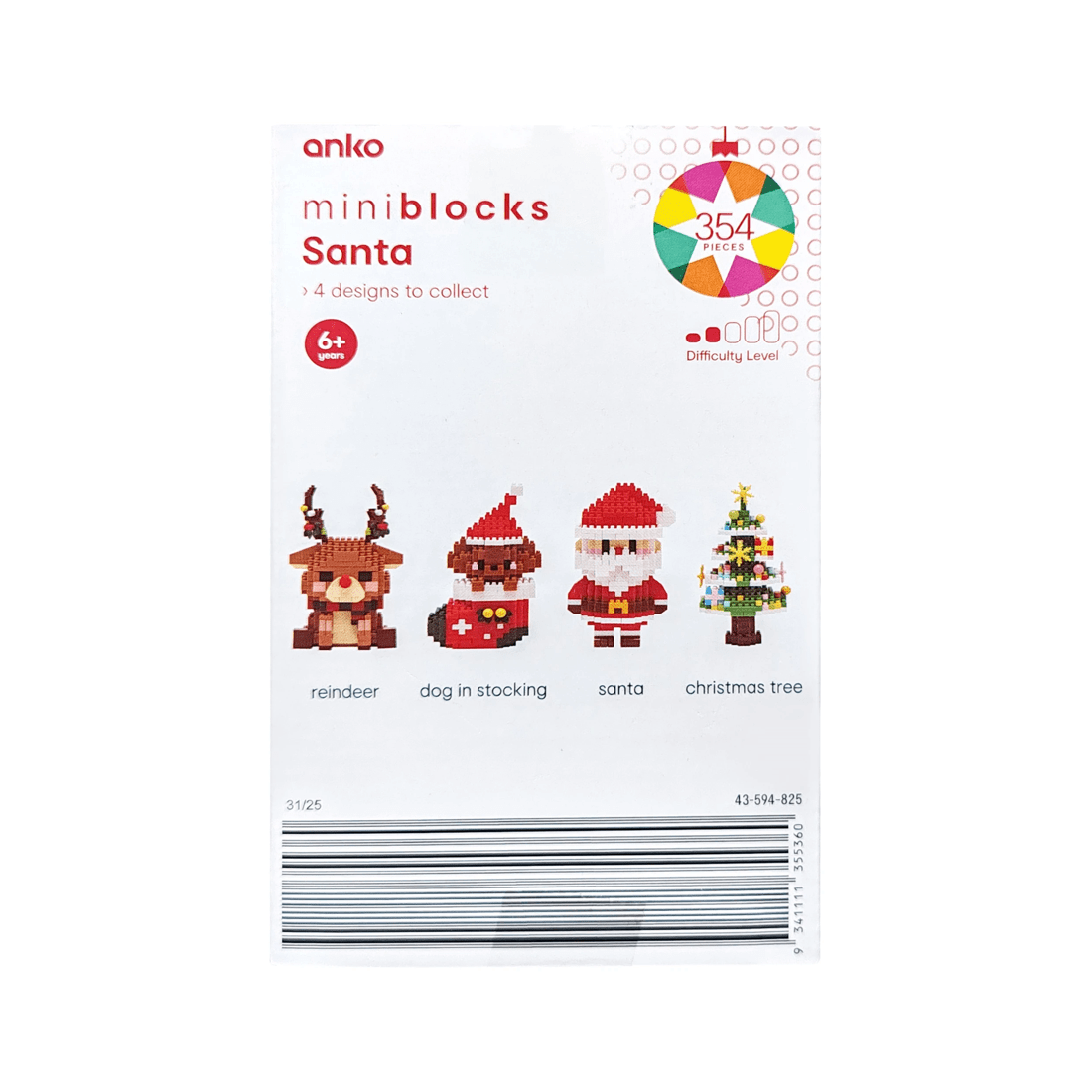 10 Mini Blocks Christmas Series - Assorted, 10 of 10
