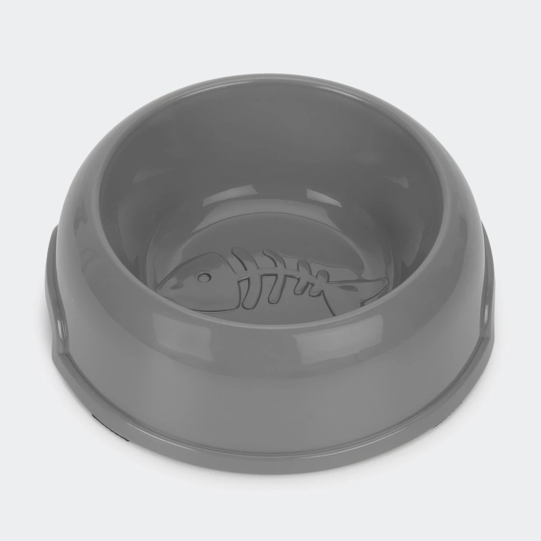 2 Cat Bowl Plastic - Grey, 2 of 6