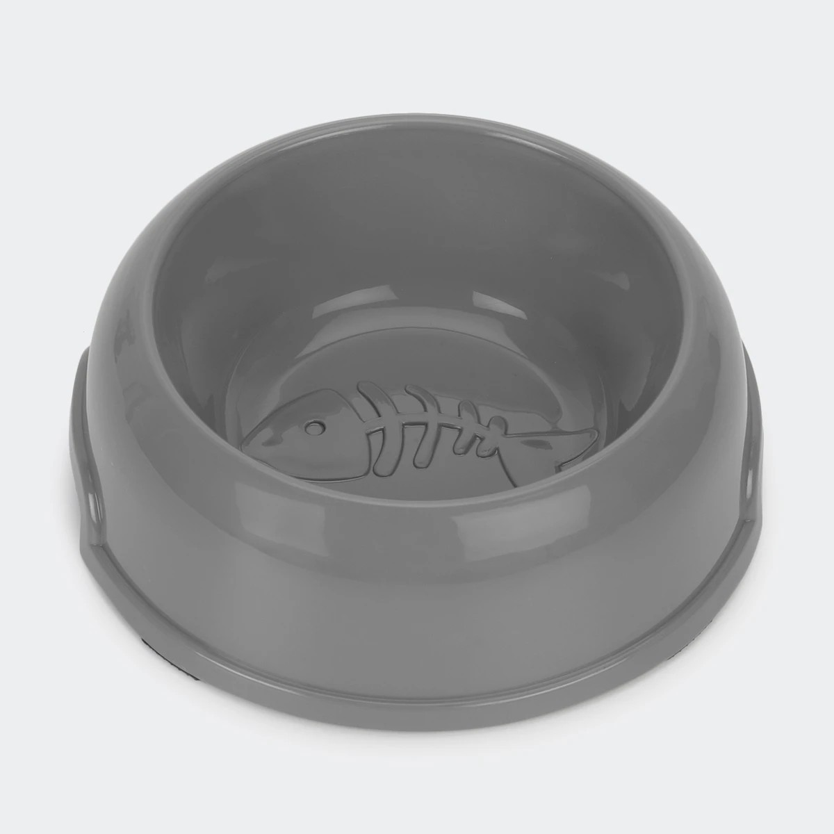 2 Cat Bowl Plastic - Grey, 2 of 6