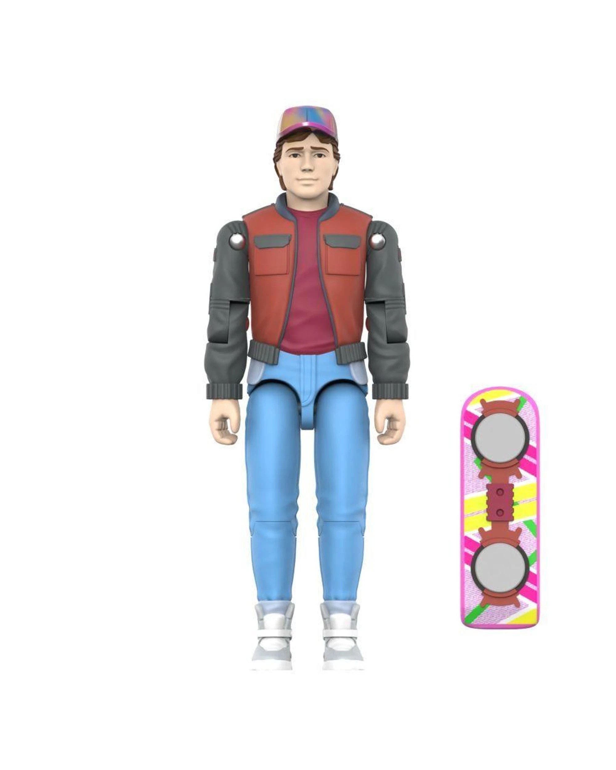 2 Super7 ReAction+ Back to the Future Part II Marty McFly - Future -  Figure, 2 of 4