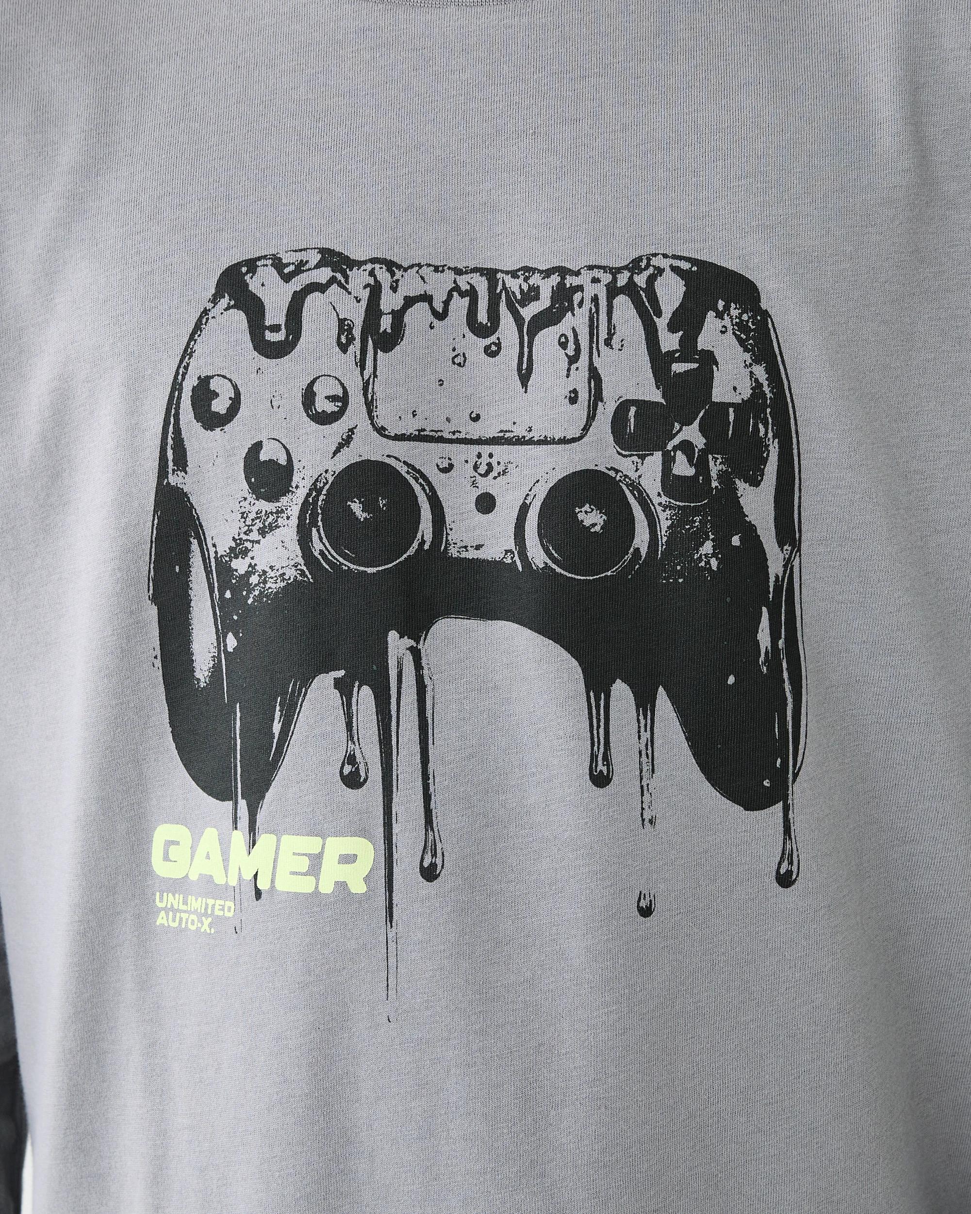 5 Jersey Pyjama Set Gry Gamer, 5 of 7