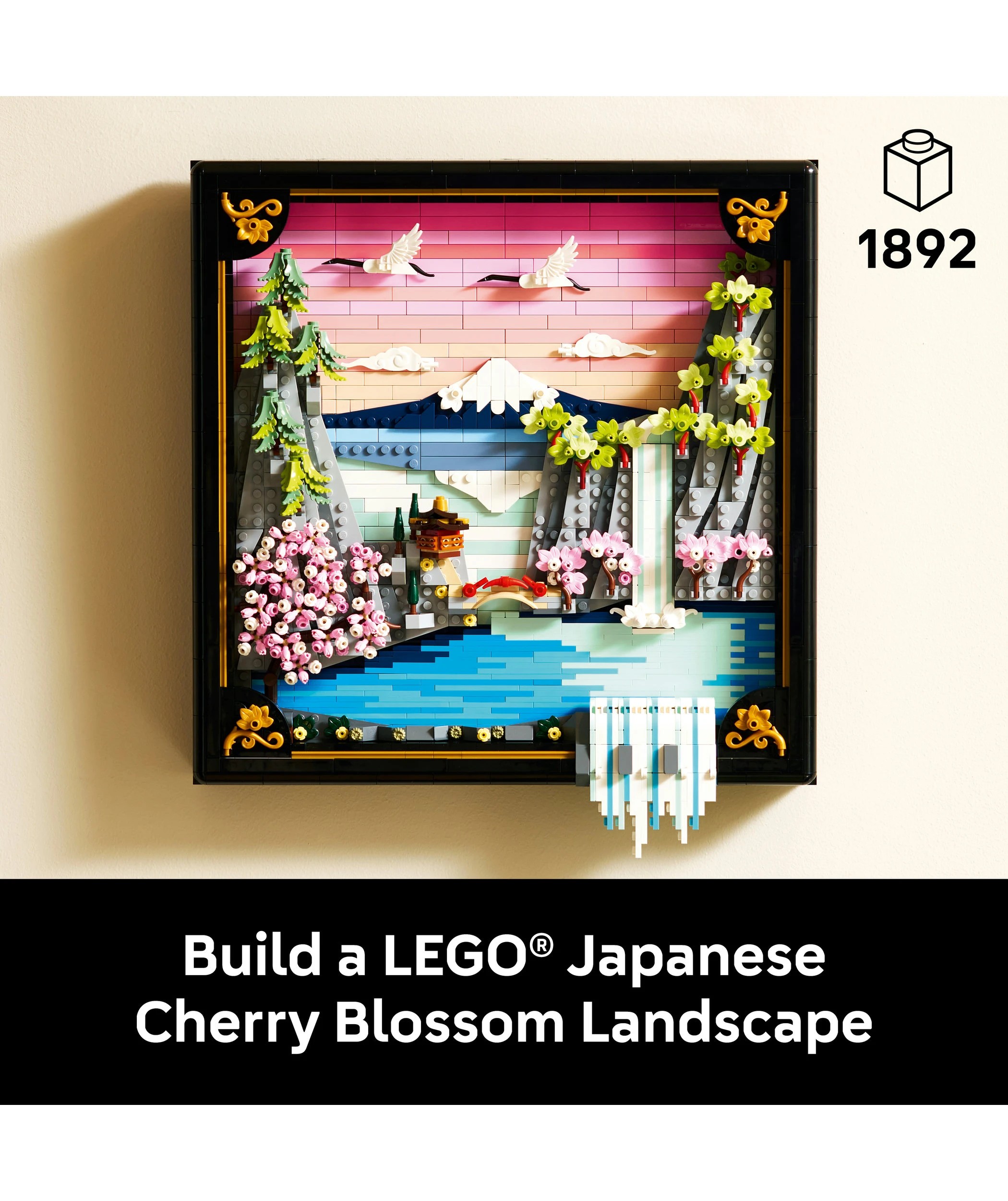 3 LEGO ART Japanese Cherry Blossom Landscape 31218, 3 of 10