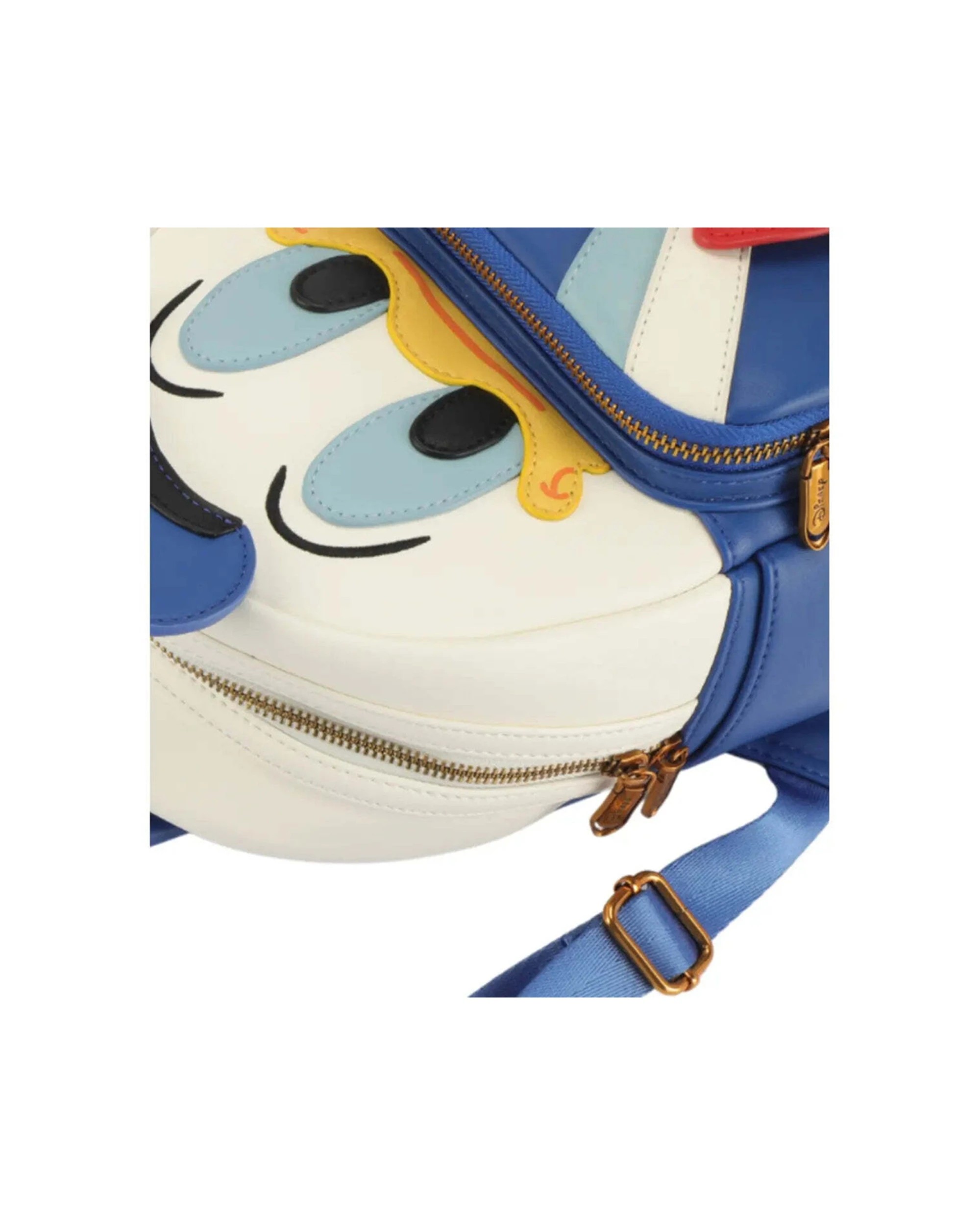 6 Disney Mickey Deluxe Kids Children PU Mini Backpack 28 x 25 x 13 cm With Pockets - Pink, 6 of 6