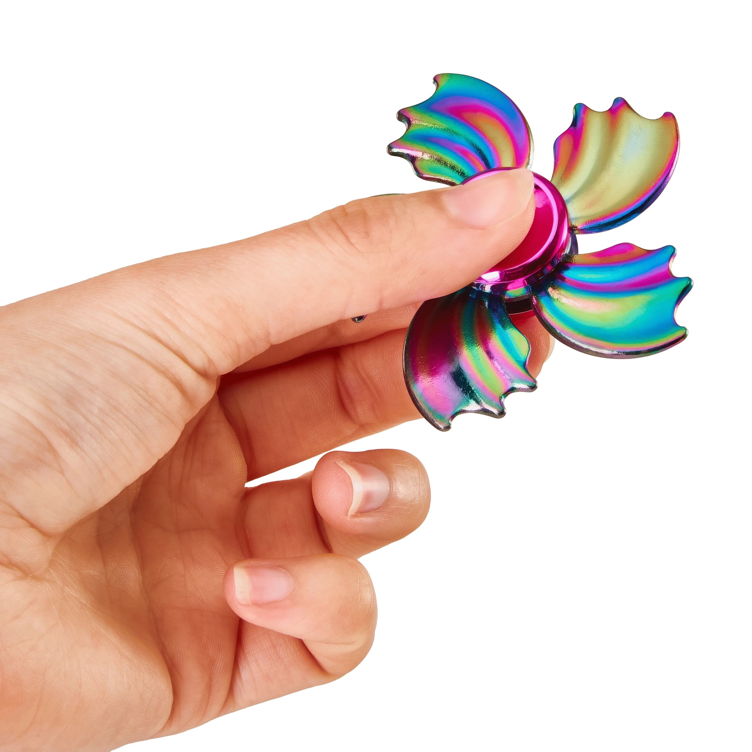 3 Future Fidgets: Metallic Fidget Spinner, 3 of 6