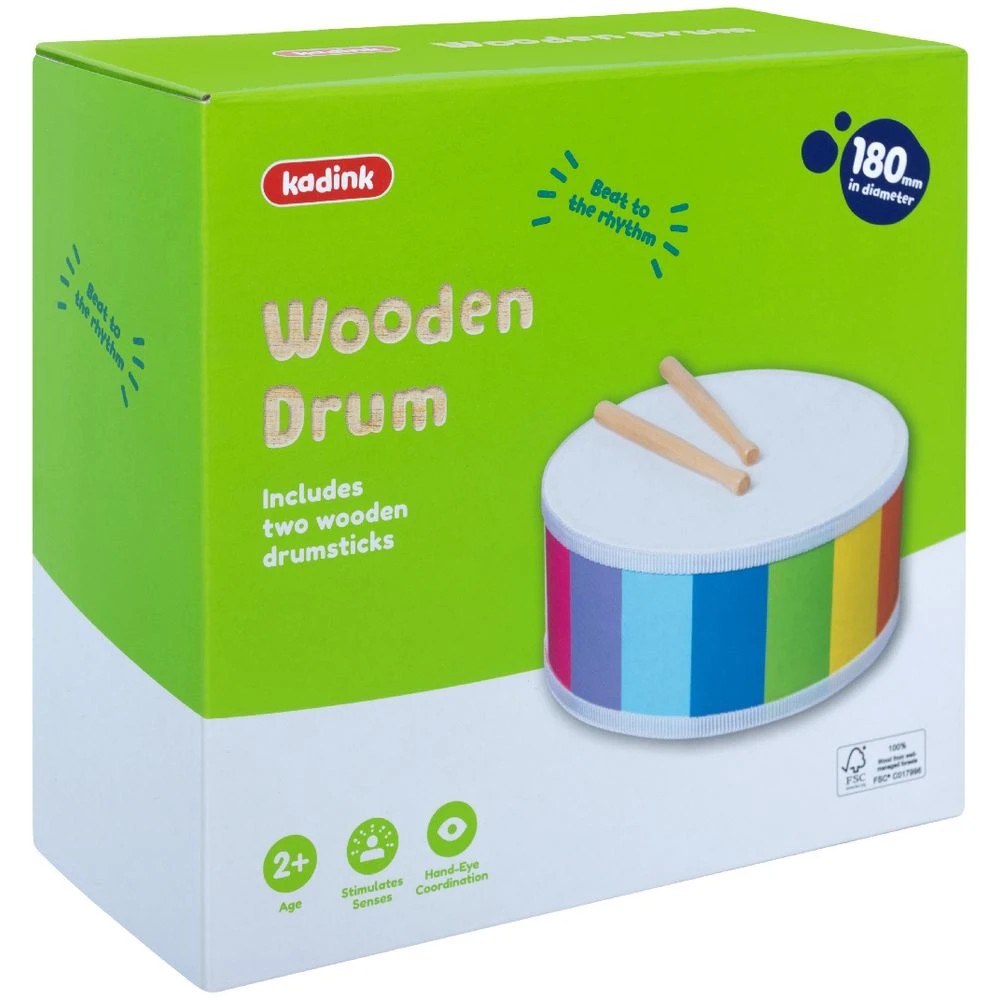 3 Kadink Wooden Drum, 3 of 4