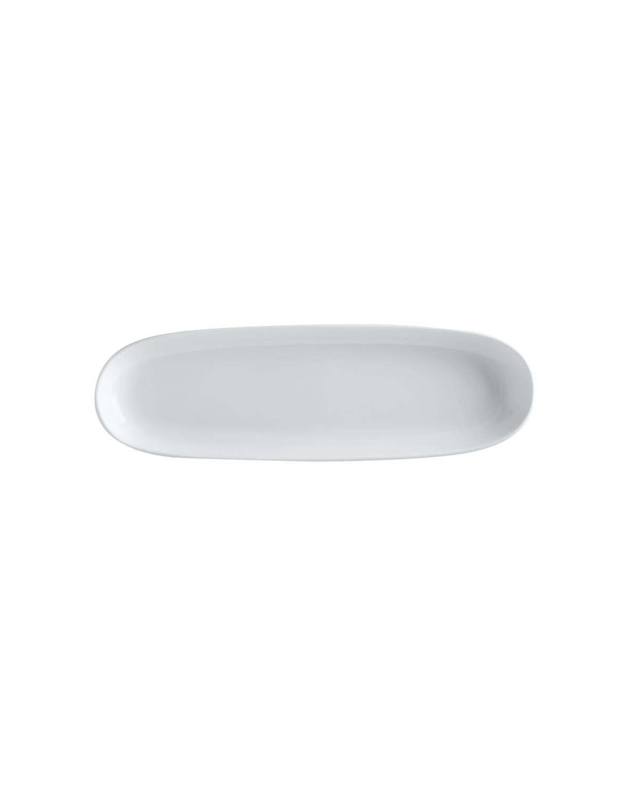3 Maxwell & Williams White Basics Oblong Platter 40cm Porcelain Dishwasher Safe - White, 3 of 3