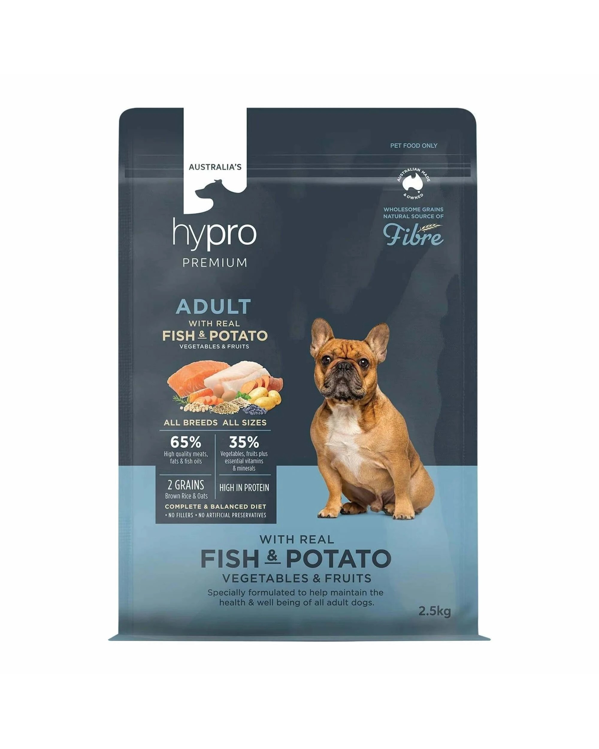 1 Hypro Premium Wholesome Grains Fish And Potato Dry Dog Food 20kg, 1 of 1