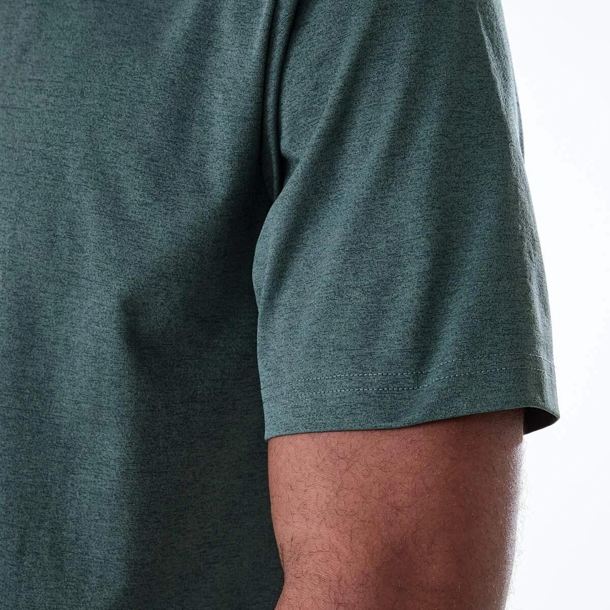 6 Active Mens Regular Training T-shirt VINTAGE MOSS, 6 of 6