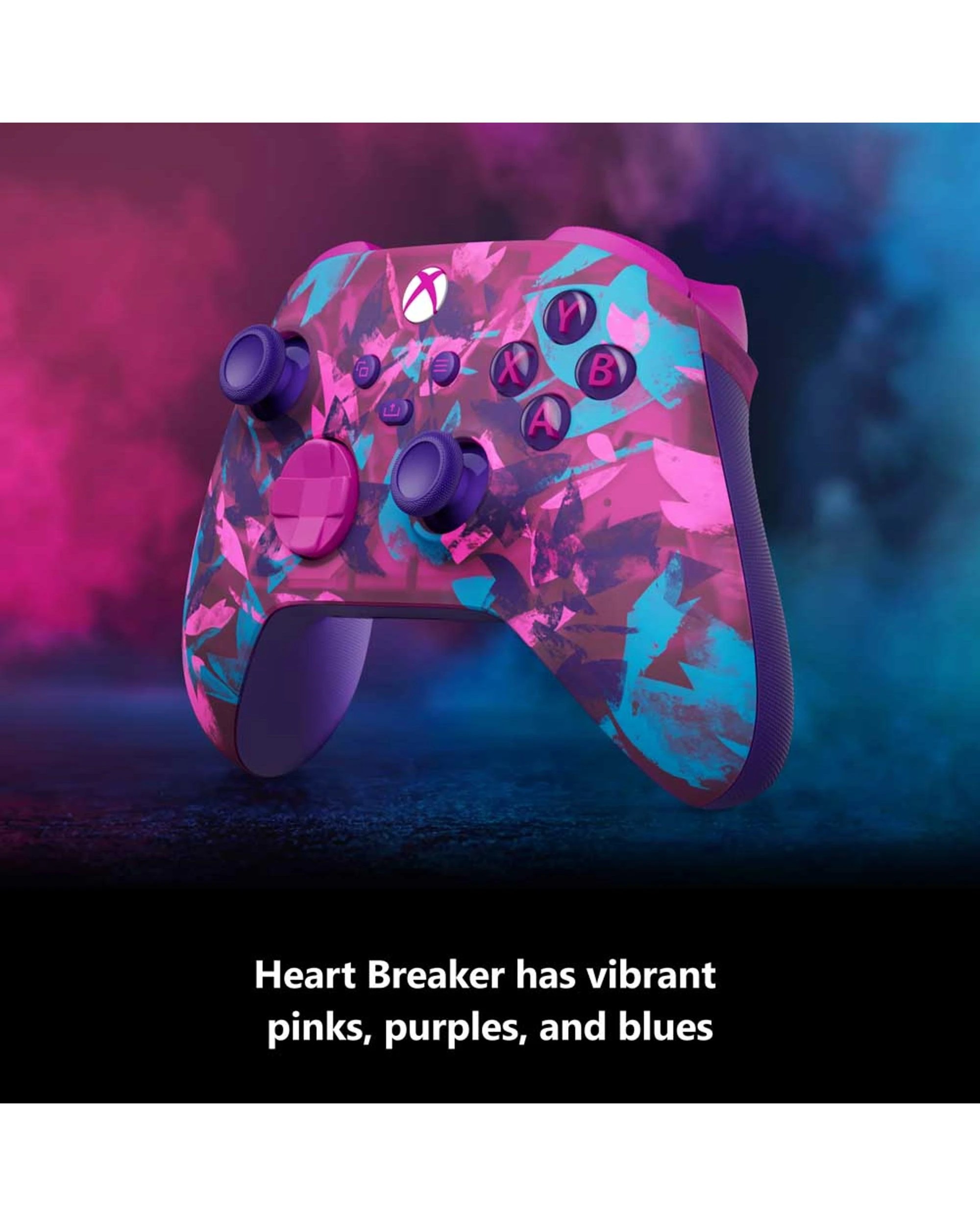 3 Xbox Wireless Controller - Heart Breaker Special Edition, 3 of 8