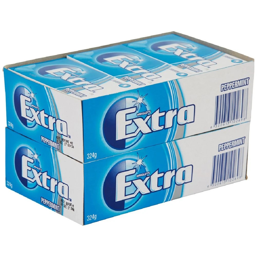 1 Extra Peppermint Sugar-free Chewing Gum 24 Pack, 1 of 1