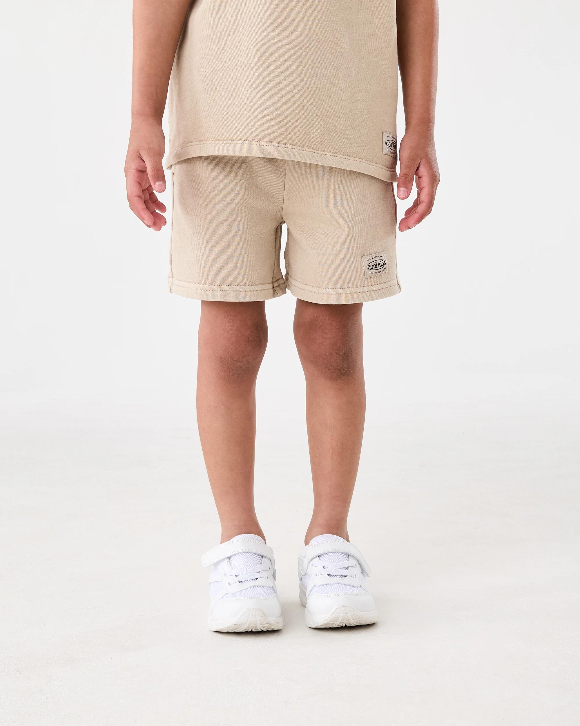 1 Acid Wash Knit Shorts Oxford B, 1 of 7