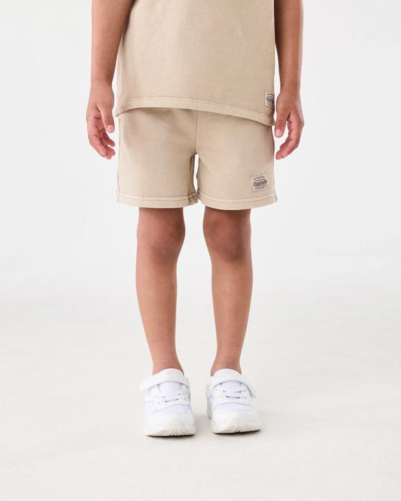 Acid Wash Knit Shorts