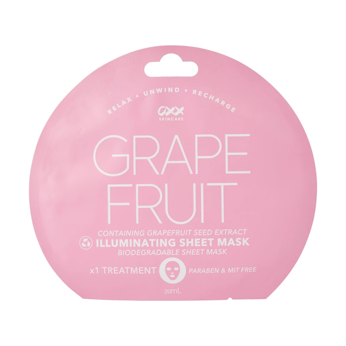 1 Illuminating Sheet Mask - Grapefruit Seed Extract, 1 of 3