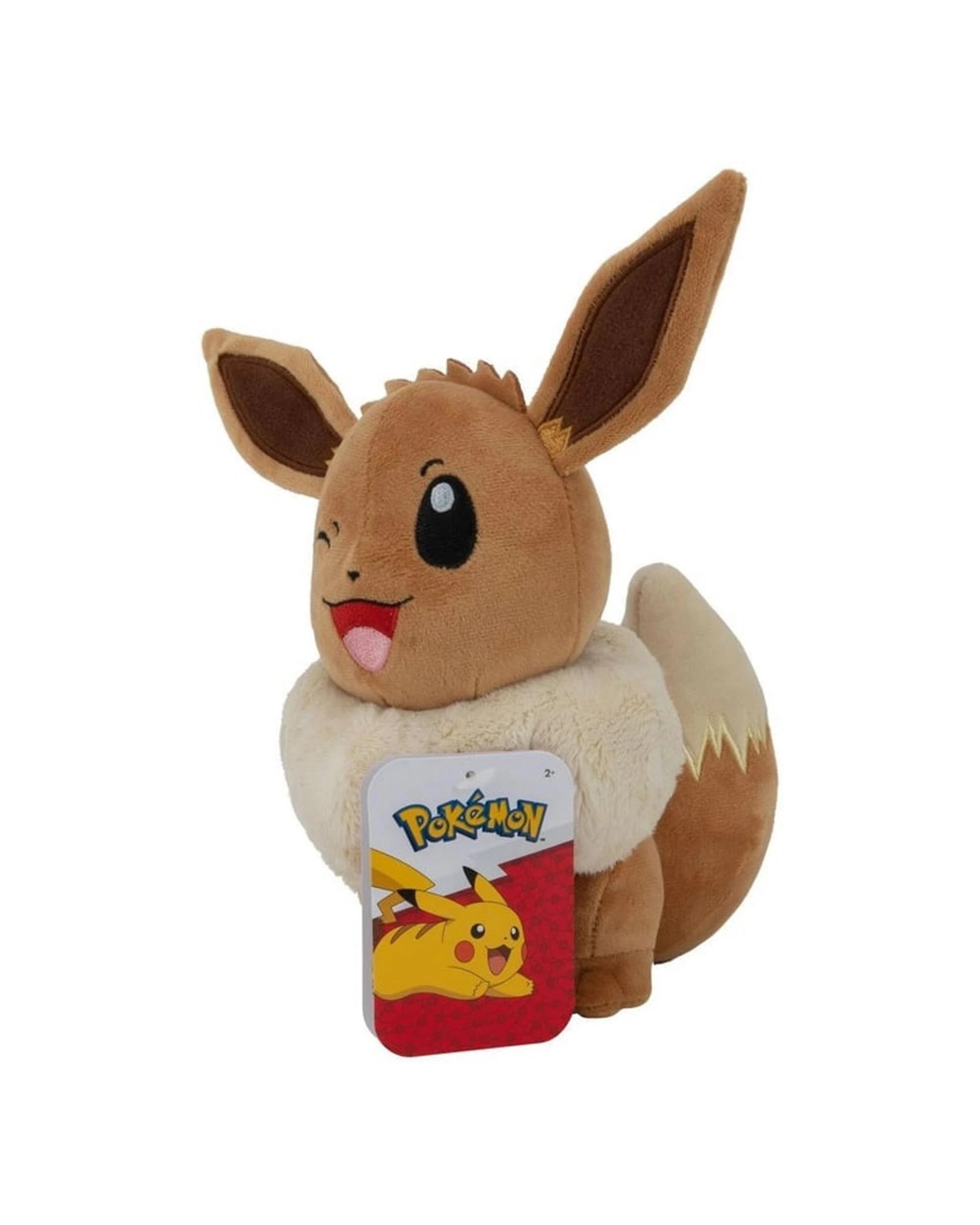 4 Pokemon 8 inch Eevee Winking Plush, 4 of 5