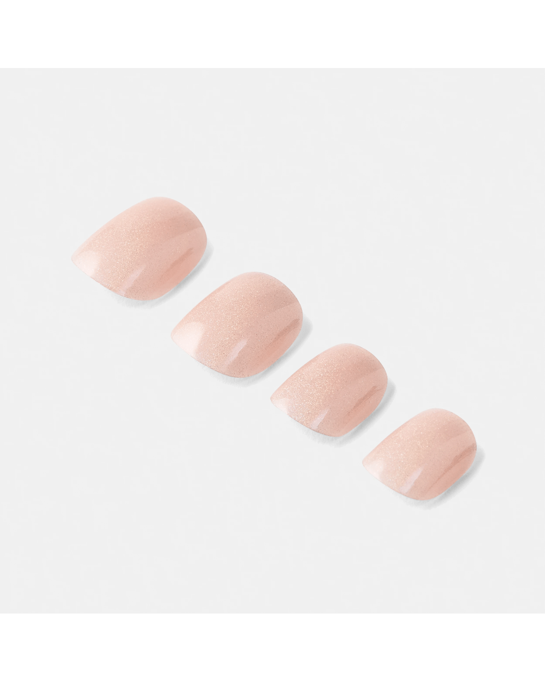 5 OXX Cosmetics 24 Pack Artificial Nails with Adhesive - Short Square Shape, Pearl Glazed, 5 of 5