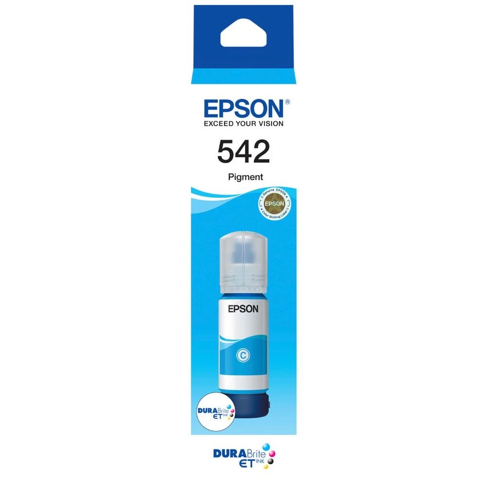1 Epson T542 DURABrite EcoTank Ink Bottle Cyan, 1 of 1