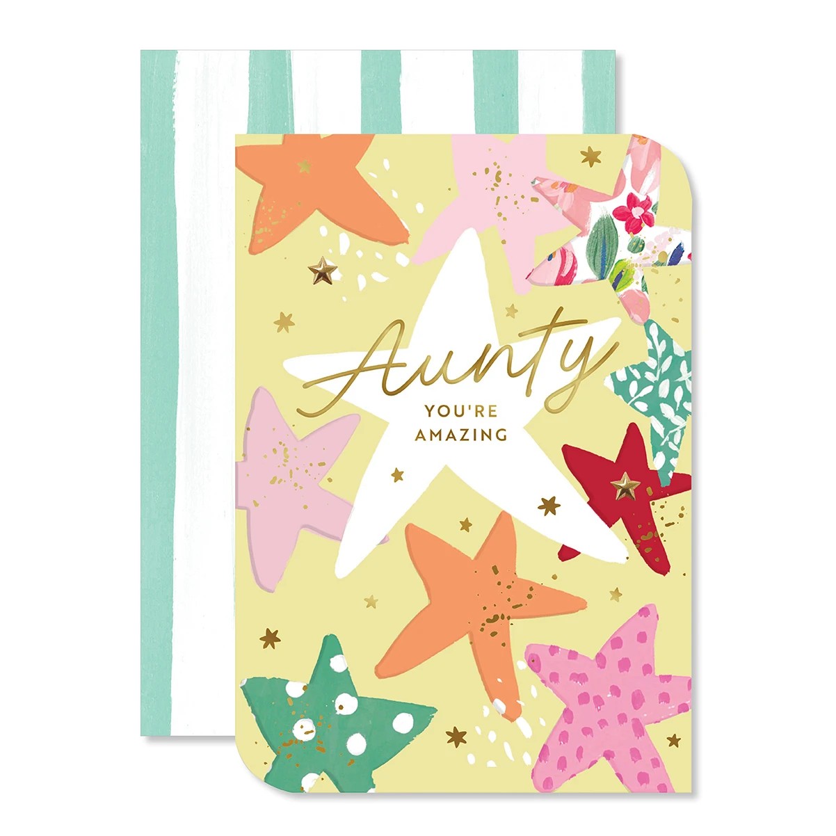 1 Hallmark Birthday Card for Aunty - Starfish, 1 of 3