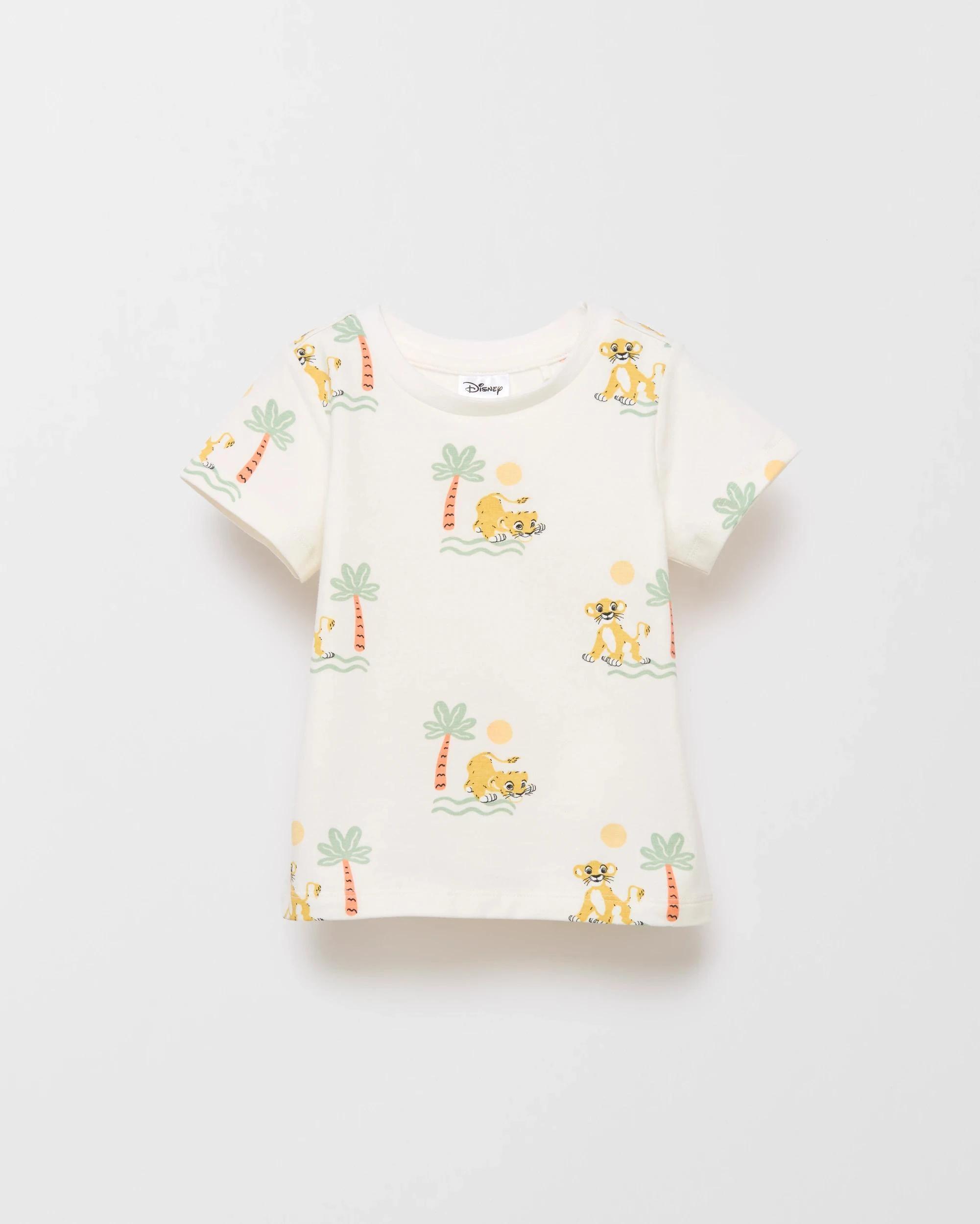 2 Disney Organic Cotton Baby T-Shirts 2 Pack - The Lion King LION KING, 2 of 4