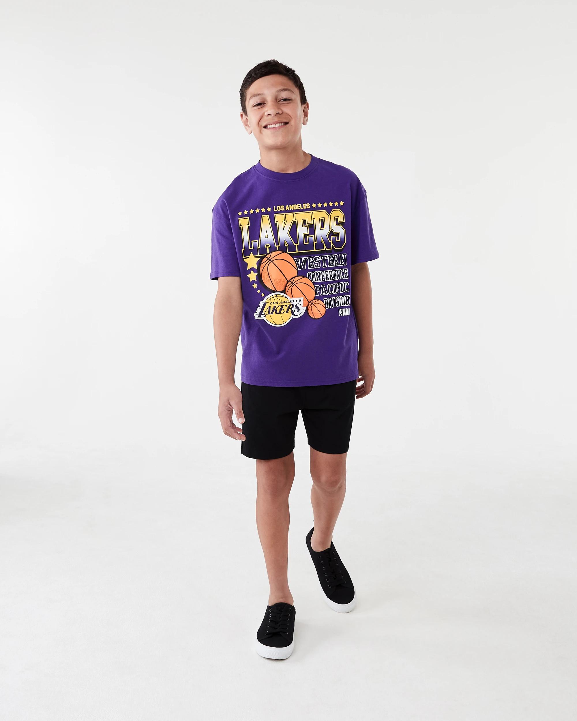6 Official NBA Kids T-shirt Lkrs 7dnv, 6 of 8