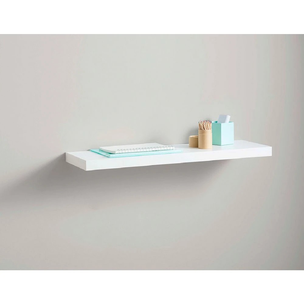 4 Horsen Floating Shelf 800mm White Shelves Home Office Storage, 4 of 4