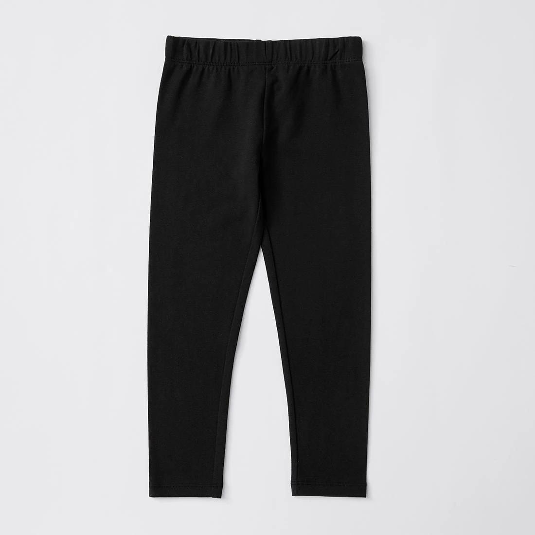1 Target Organic Cotton Leggings BLACK, 1 of 3