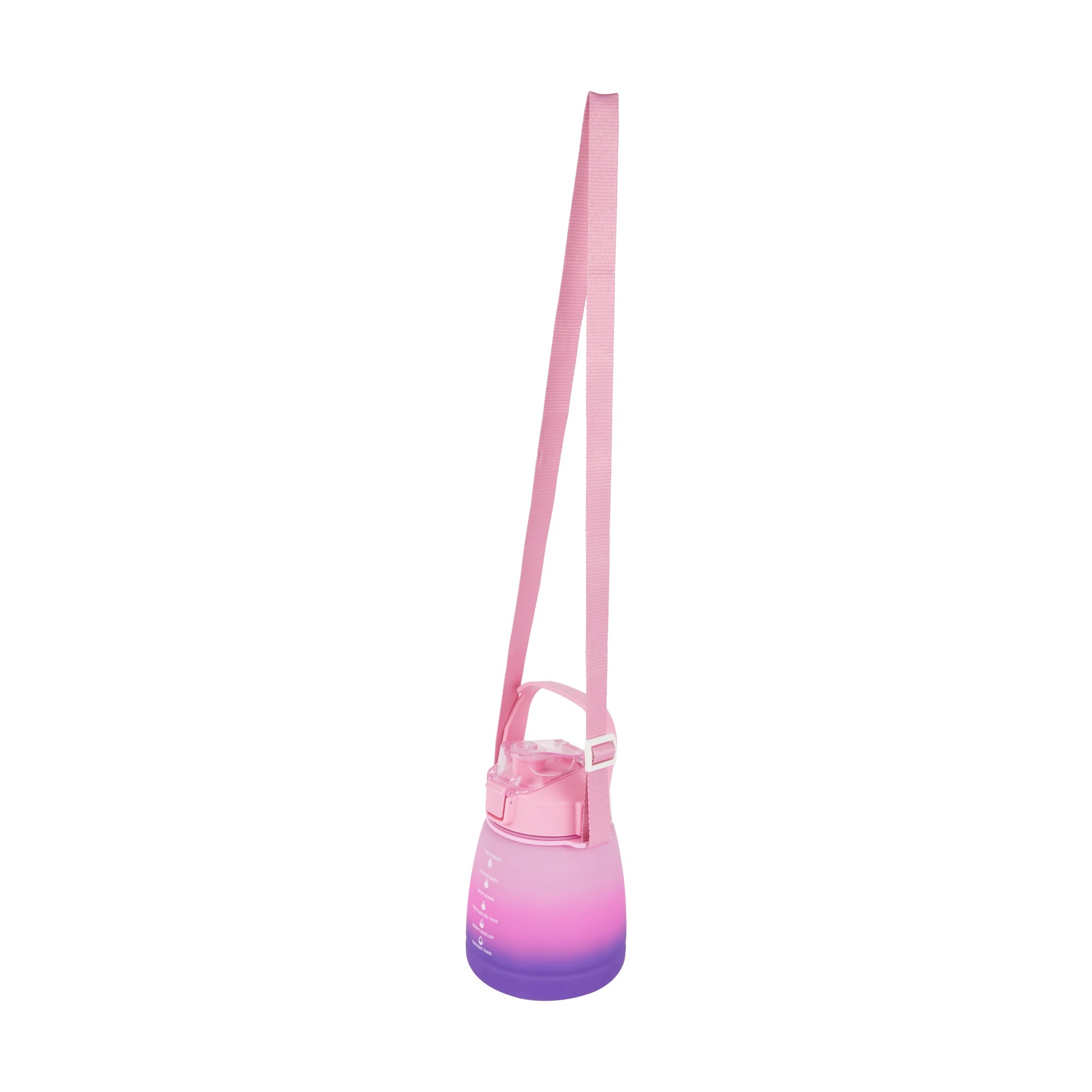 2 1.1L Pink Intake Bottle with Handle, 2 of 8