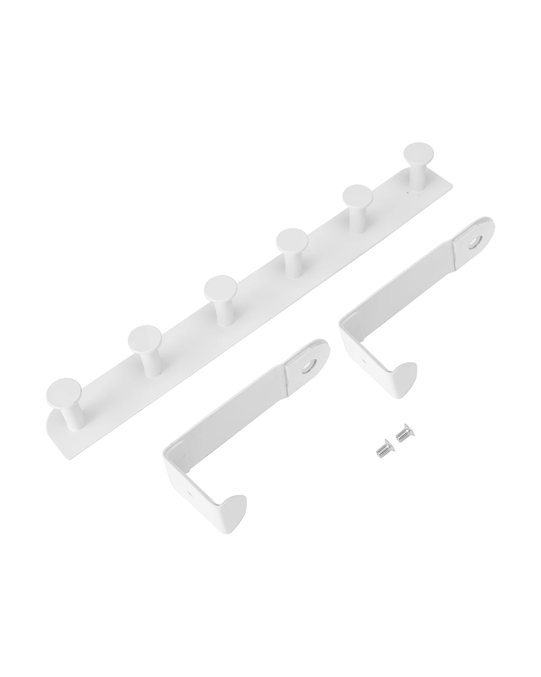 2 Over the Door Hooks - White, 2 of 9