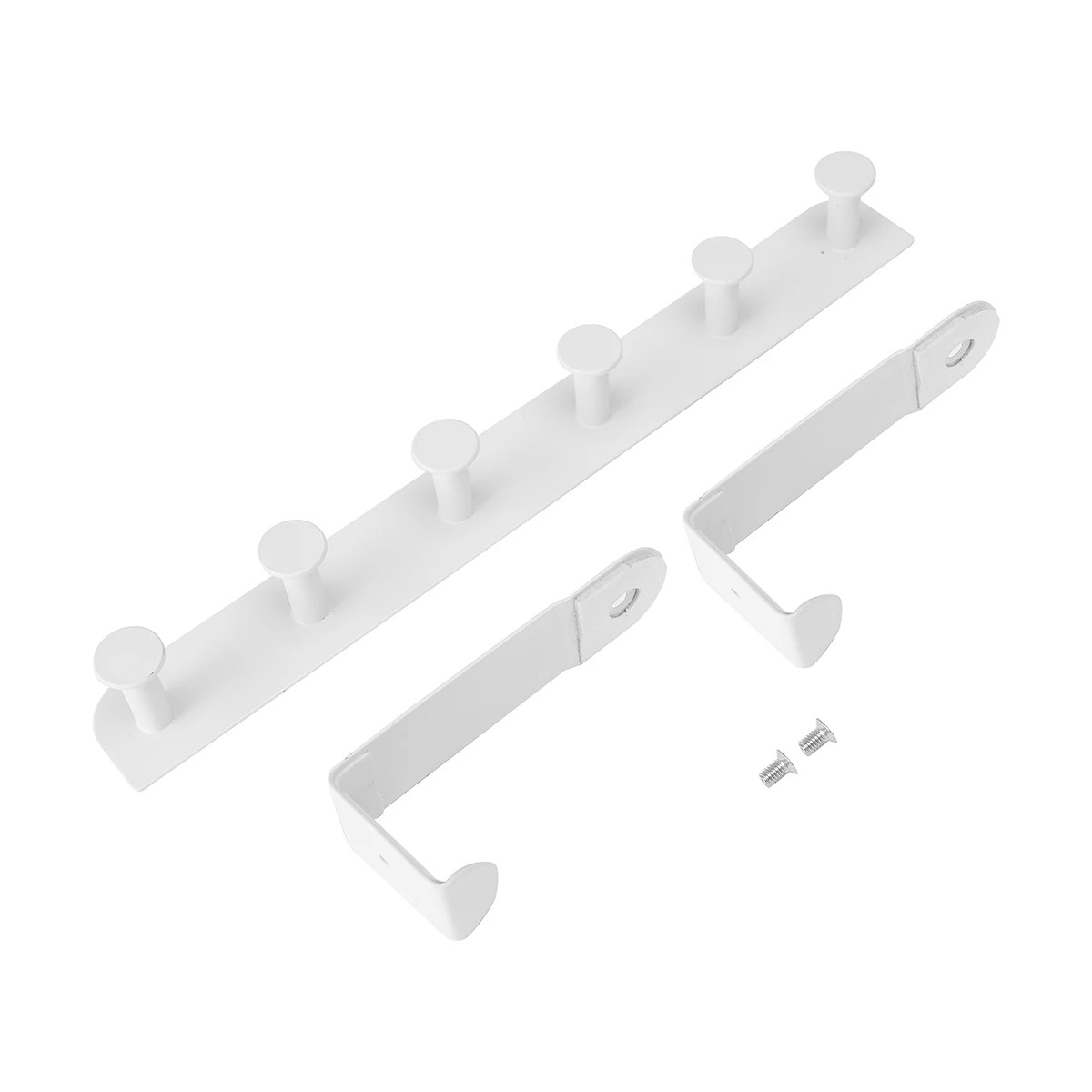2 Over the Door Hooks - White, 2 of 9