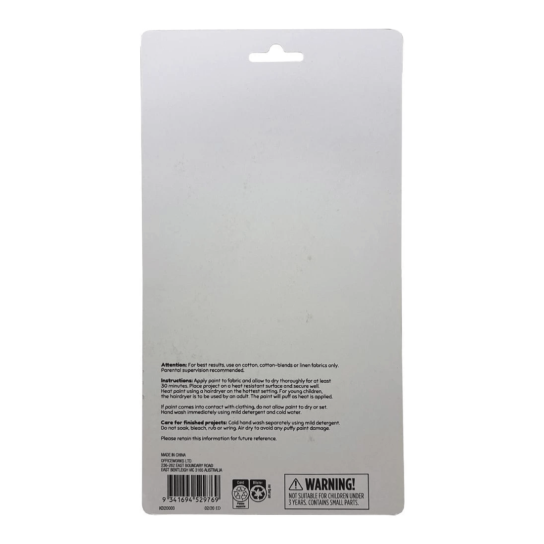 3 Kadink Puffy Fabric Paint 22mL x 5 Pack, 3 of 4