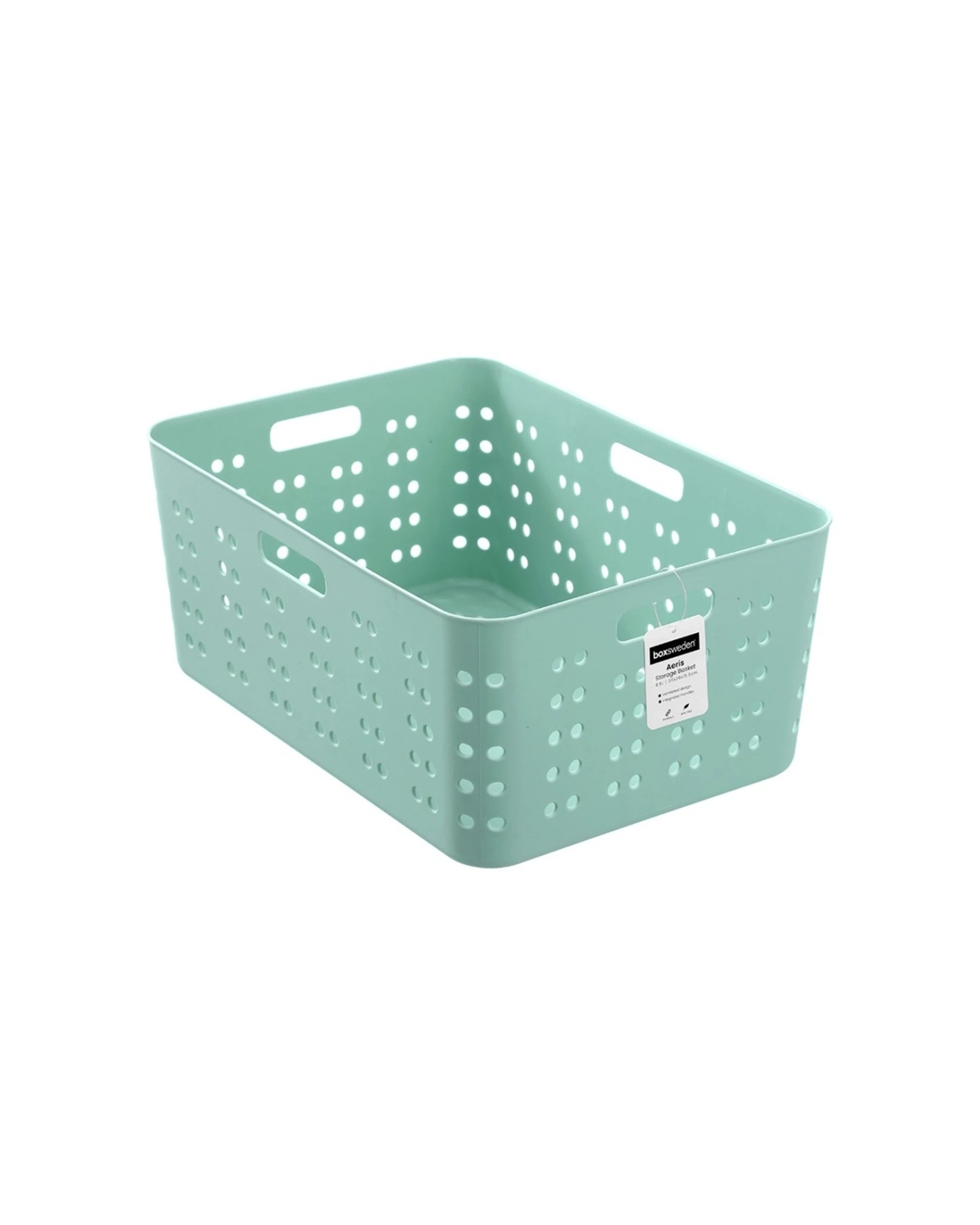 2 Boxsweden 6PK Aeris Basket Home Organiser Storage Container 8.5L - Assorted, 2 of 7