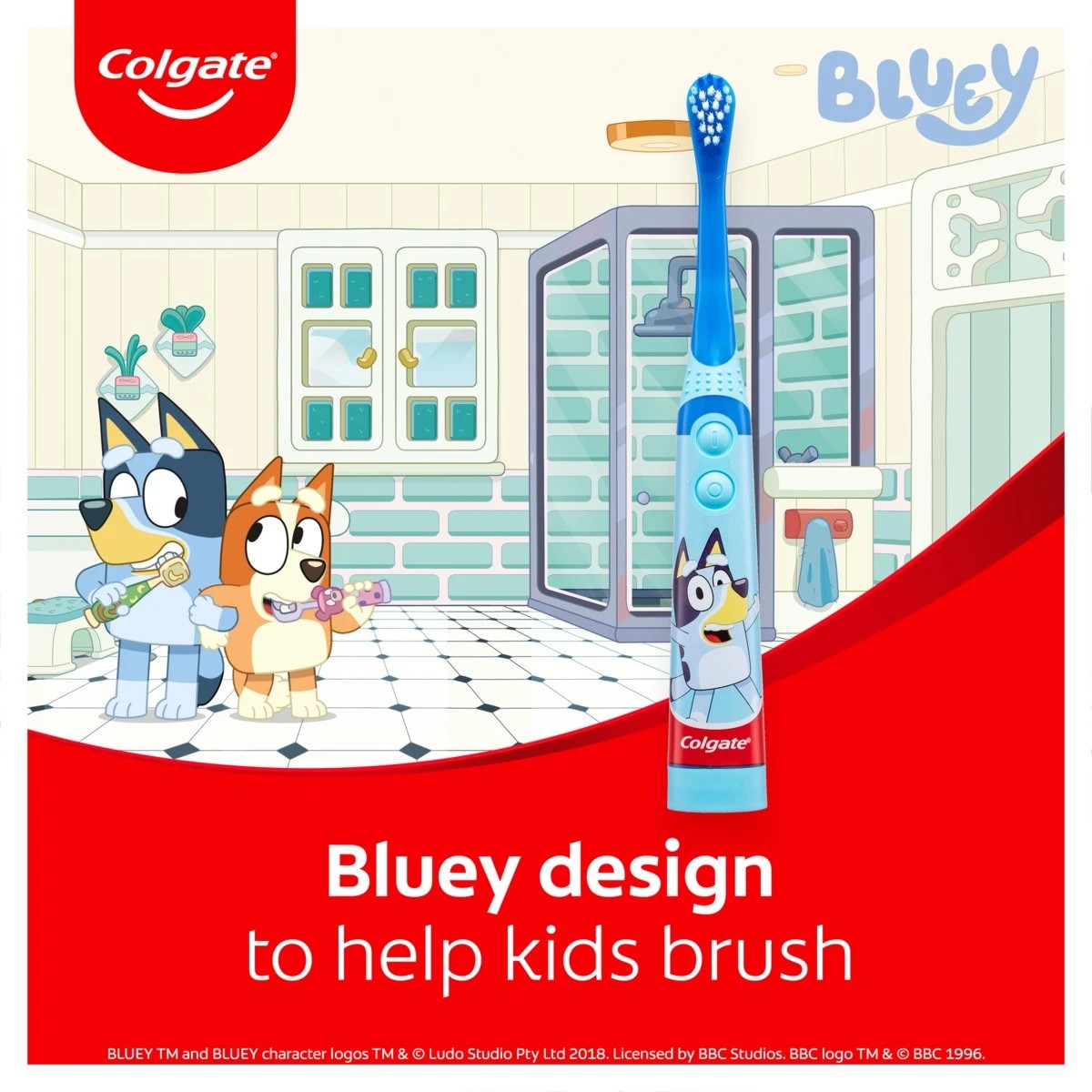 8 Colgate Junior Bluey Power Toothbrush, 8 of 8