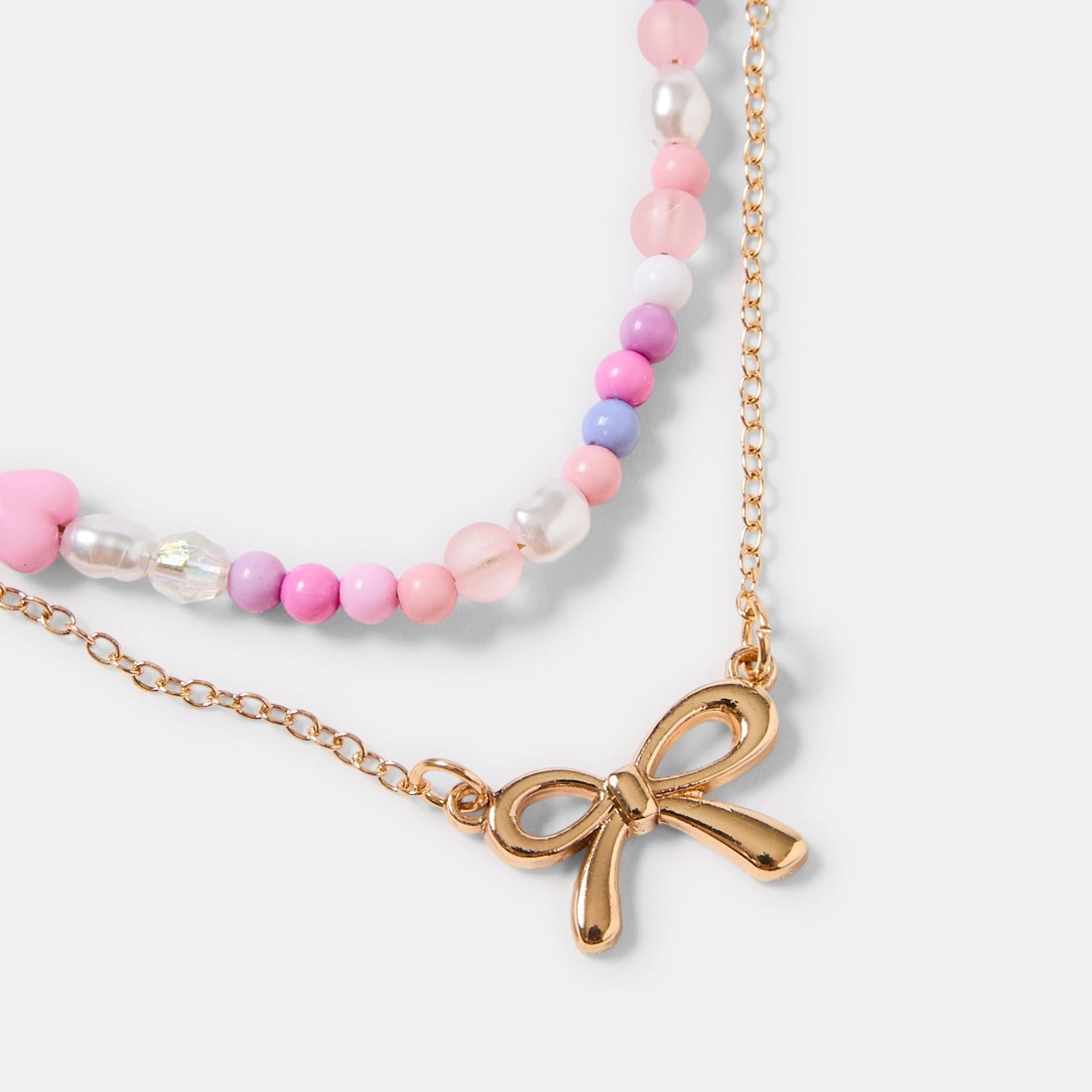 2 2 Pack Bow Necklace Set, 2 of 3