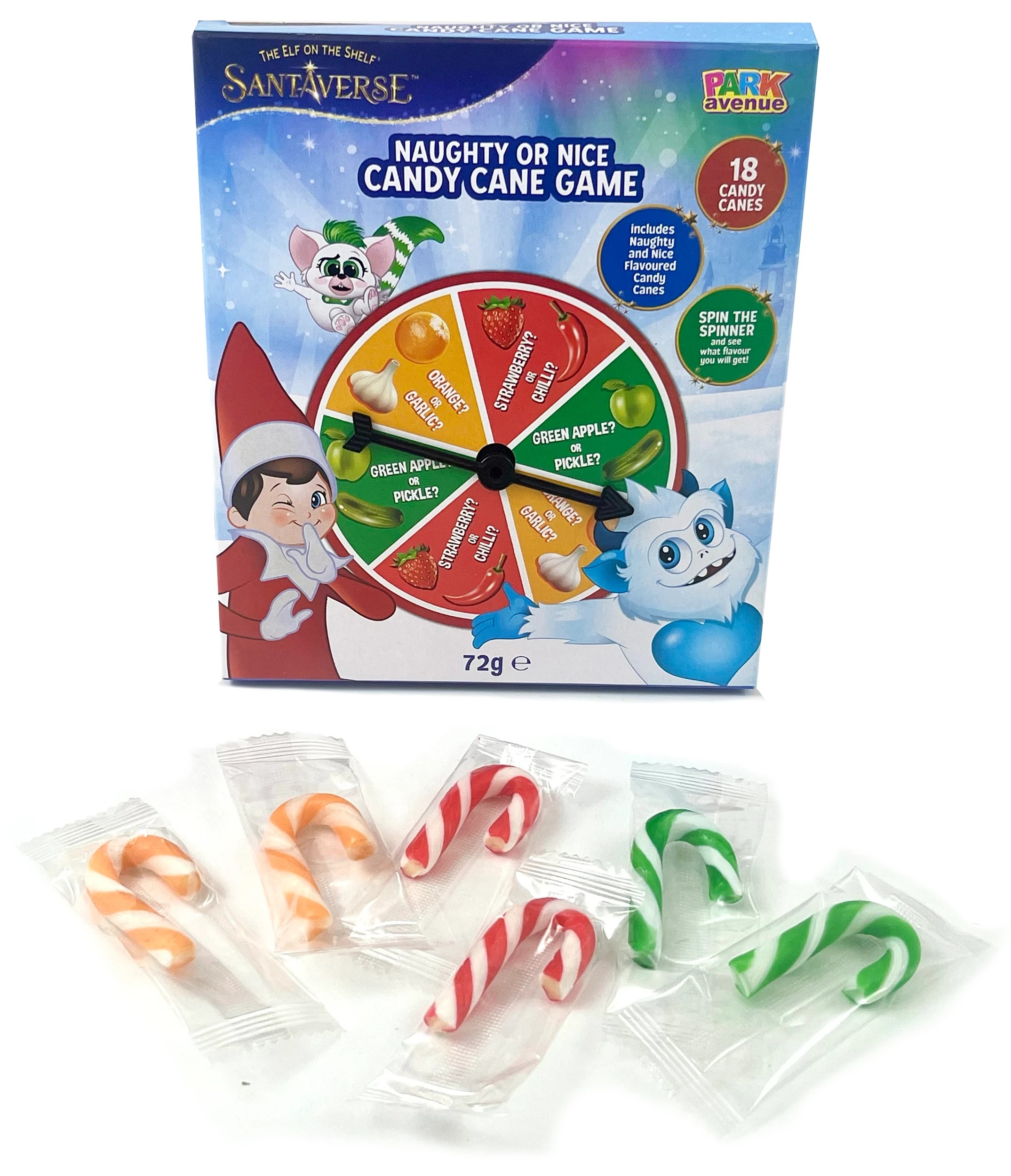 3 Park Avenue The Elf on the Shelf Santaverse Naughty or Nice Candy Cane Game 72g, 3 of 4