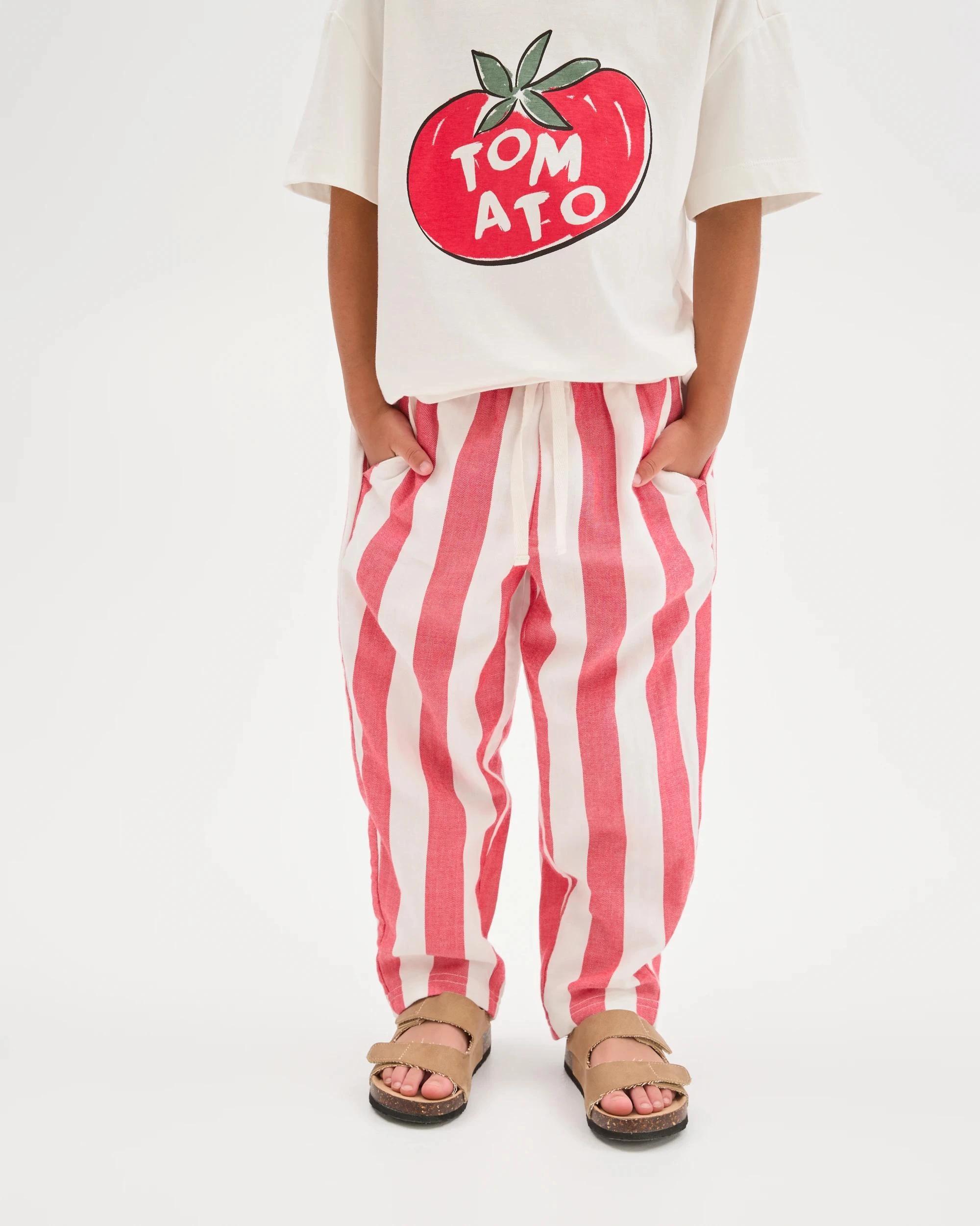 3 Target Kids Lightweight T-Shirt & Pants 2 Piece Set TOMATO RED, 3 of 6