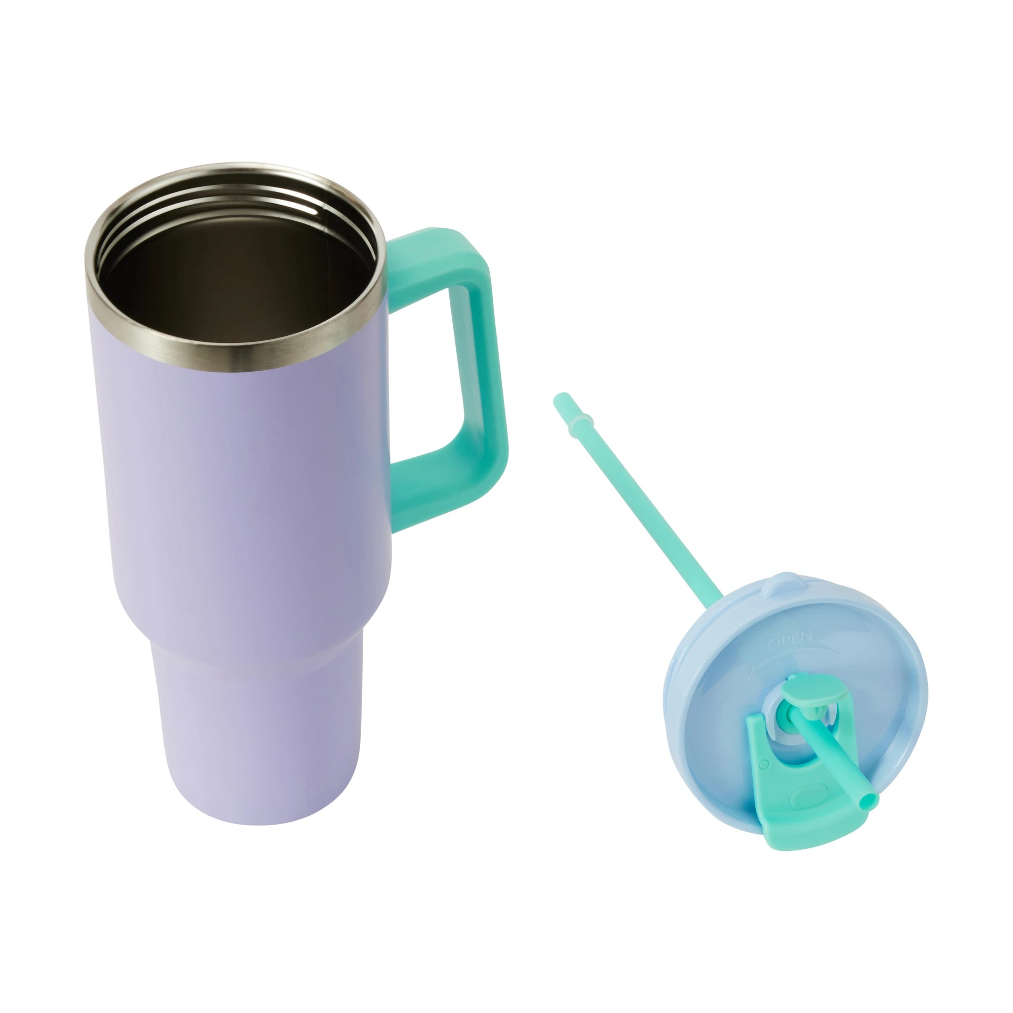 3 1.18L Lilac Jumbo Tumbler with Handle, 3 of 10
