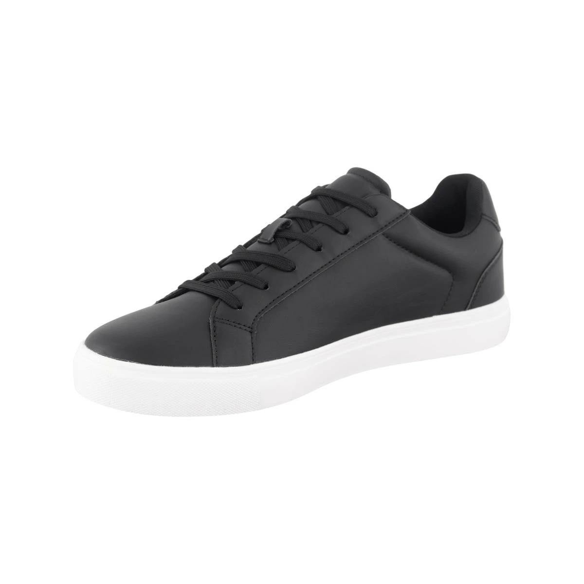4 Casual Court Lace Up Sneakers BLACK, 4 of 6