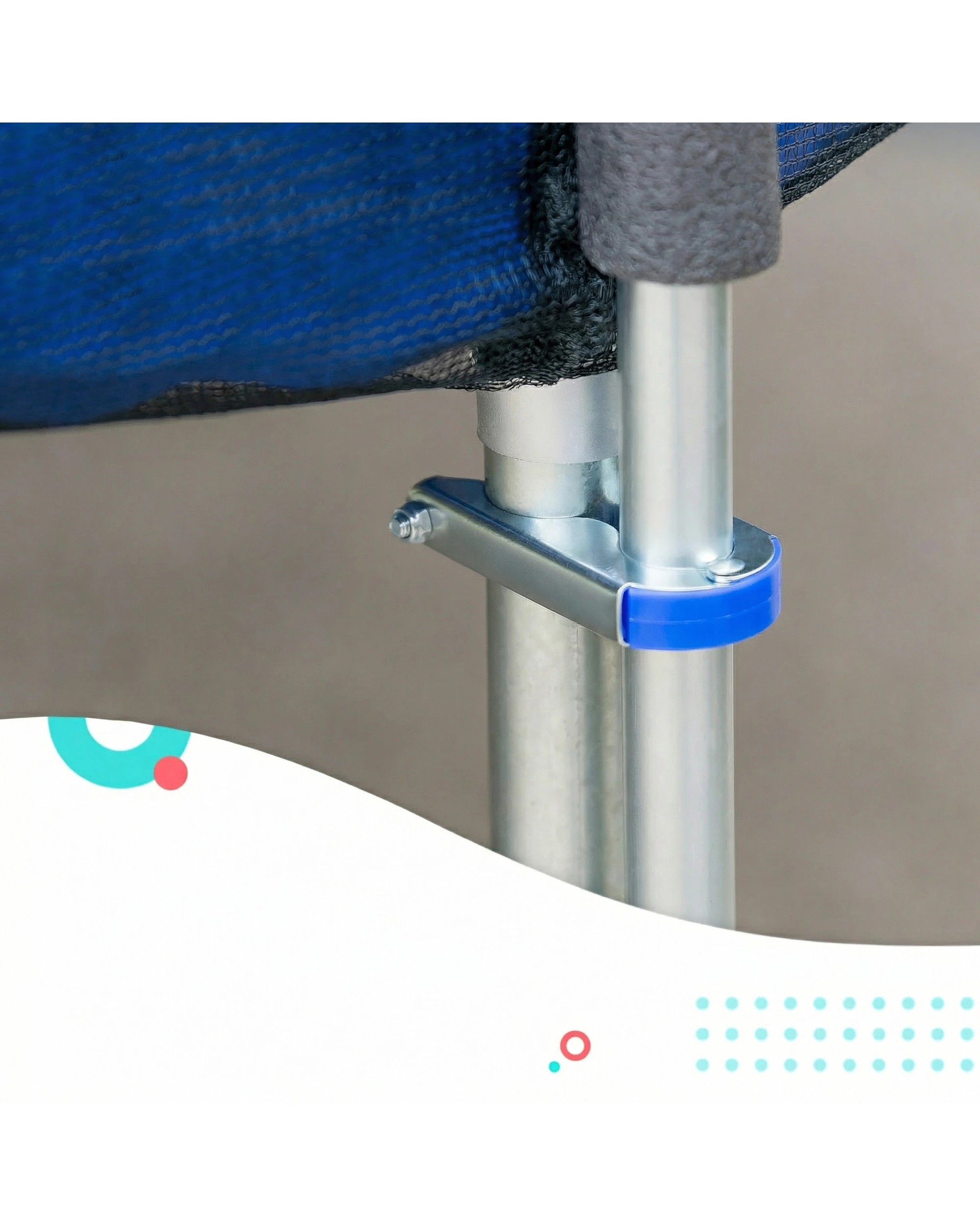 5 Kahuna Blizzard 14 ft Trampoline with Net, 5 of 7