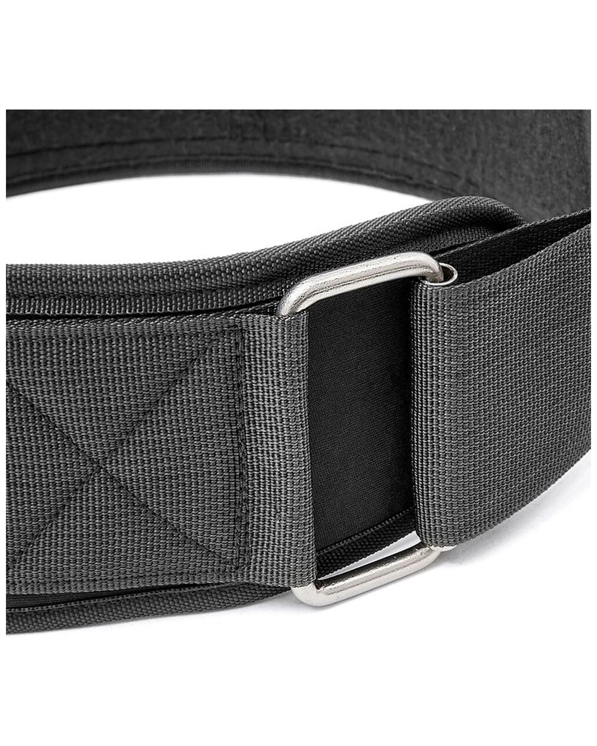 3 Adidas Essential Weightlifting Belt - M Dense Foam Core Lumbar Support - Plain, 3 of 7
